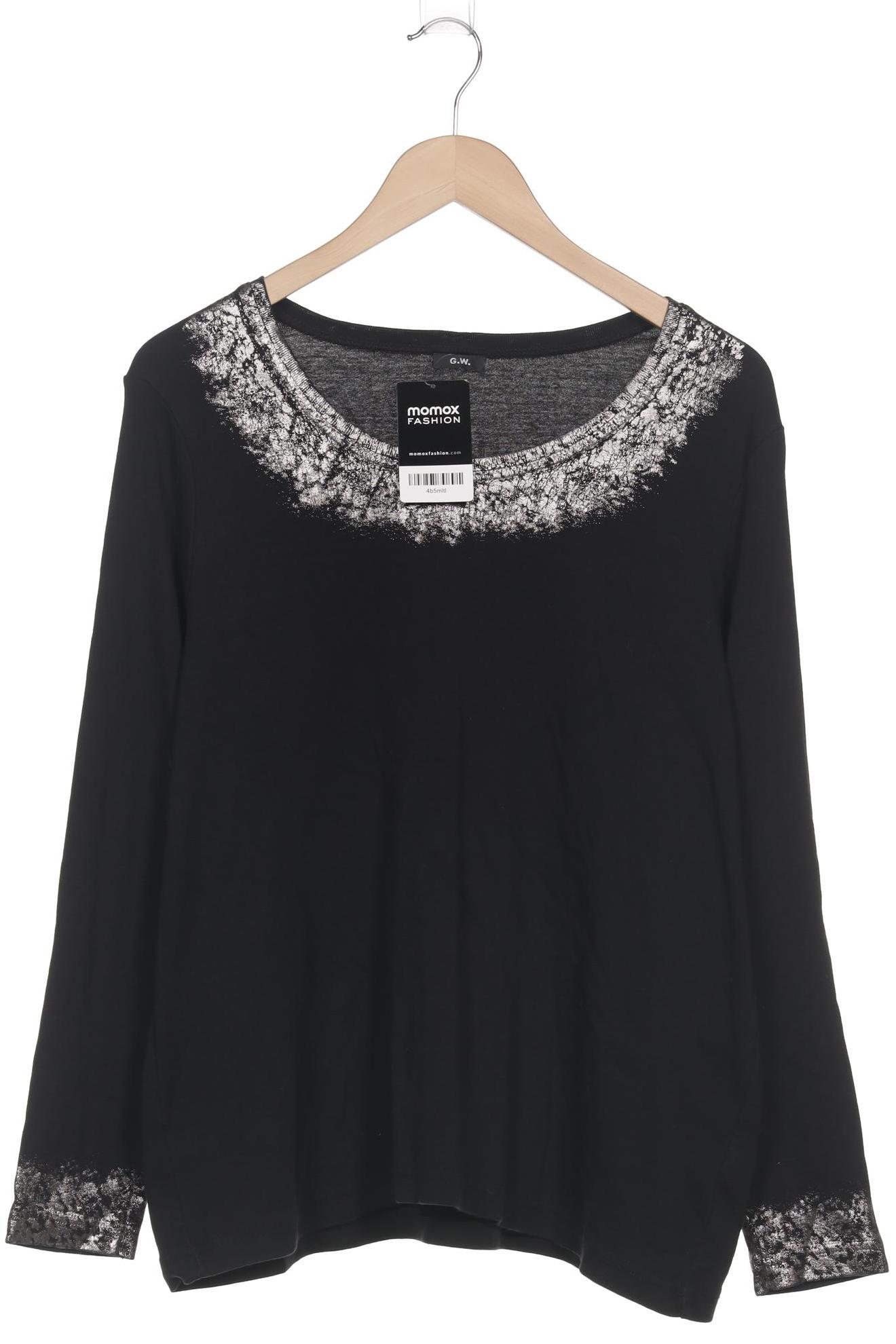 

Gerry Weber Damen Langarmshirt, schwarz, Gr. 46