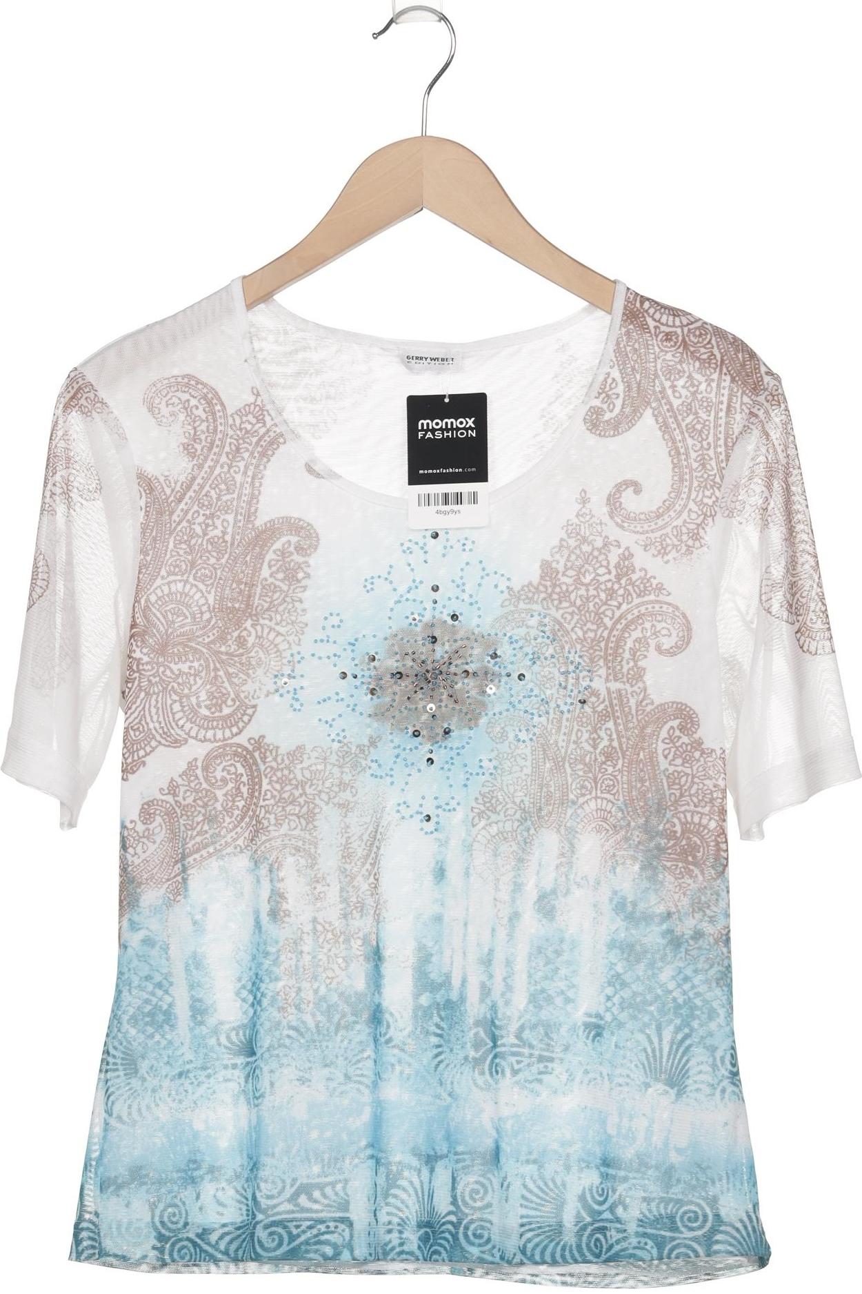 

Gerry Weber Damen T-Shirt, blau, Gr. 42