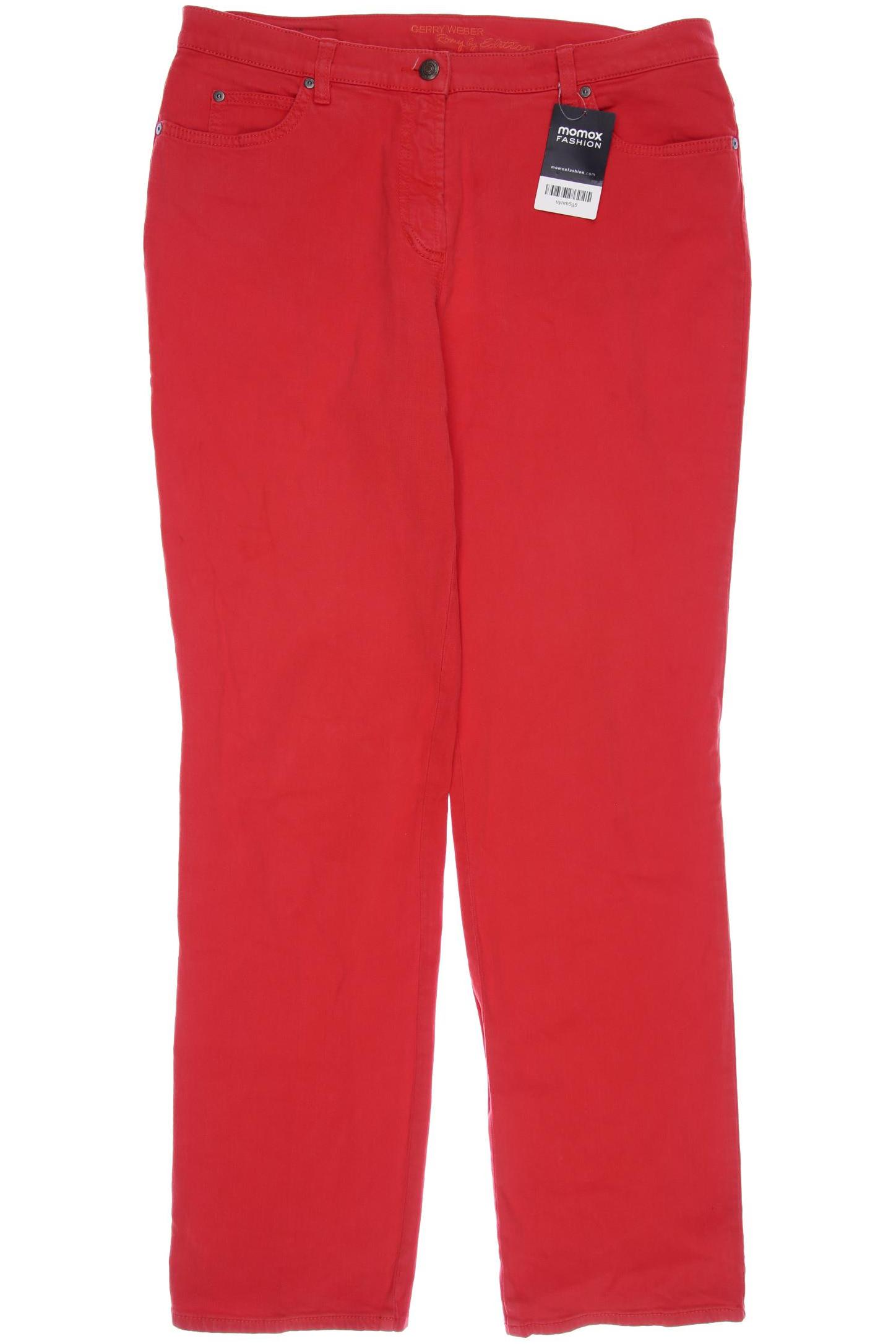 

Gerry Weber Damen Jeans, rot, Gr. 44