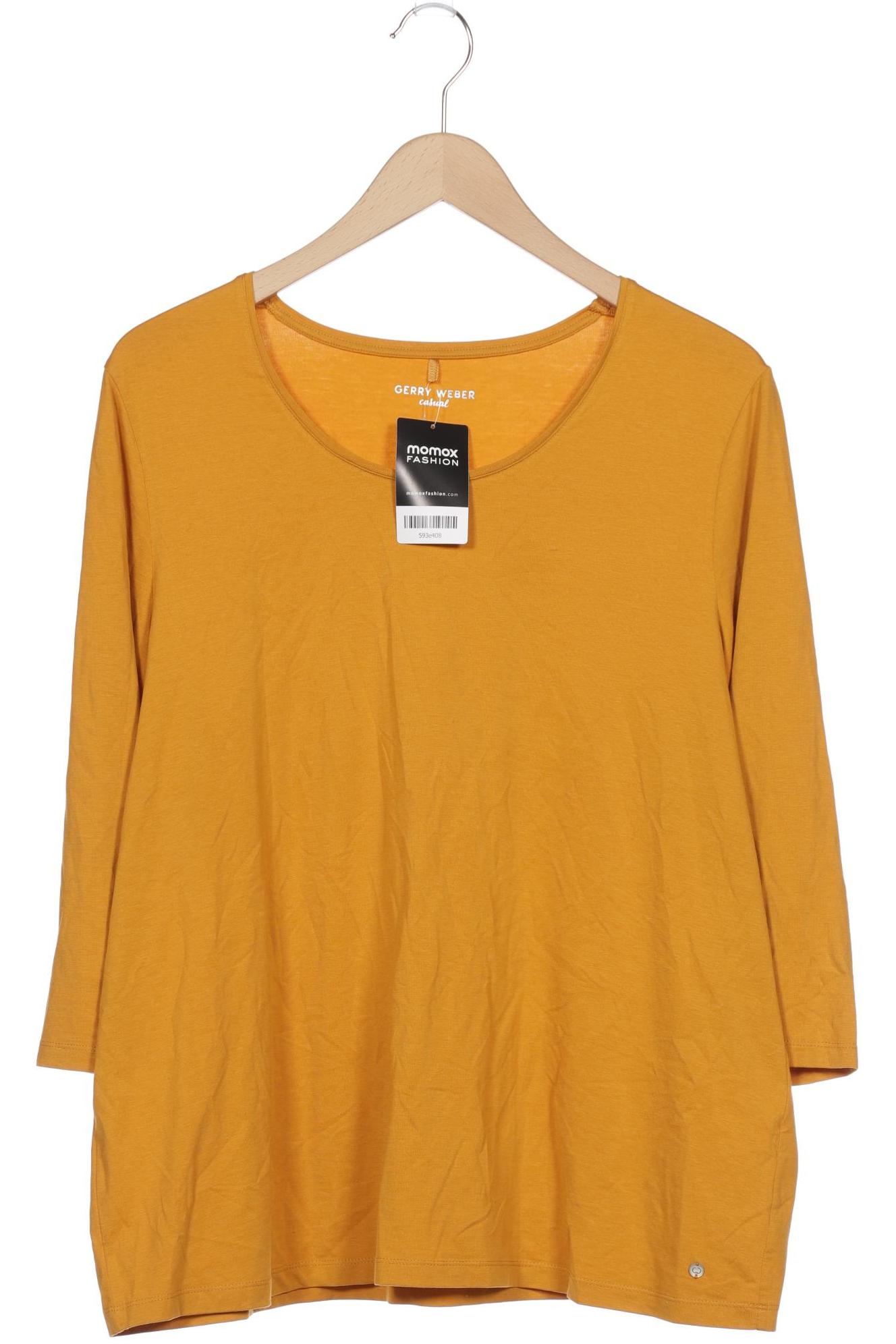 

Gerry Weber Damen Langarmshirt, orange, Gr. 48