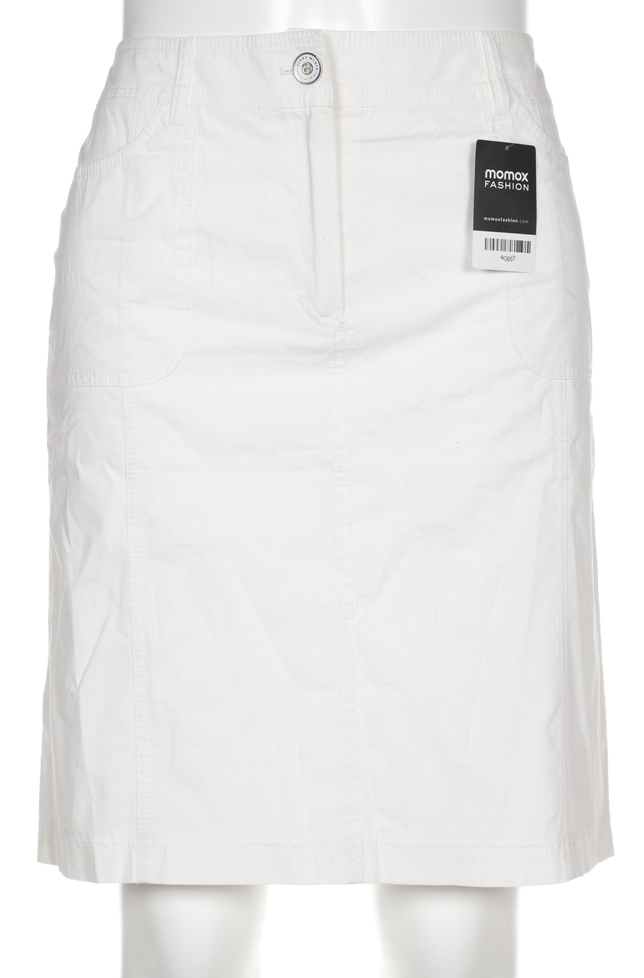 

Gerry Weber Damen Rock, cremeweiß, Gr. 42