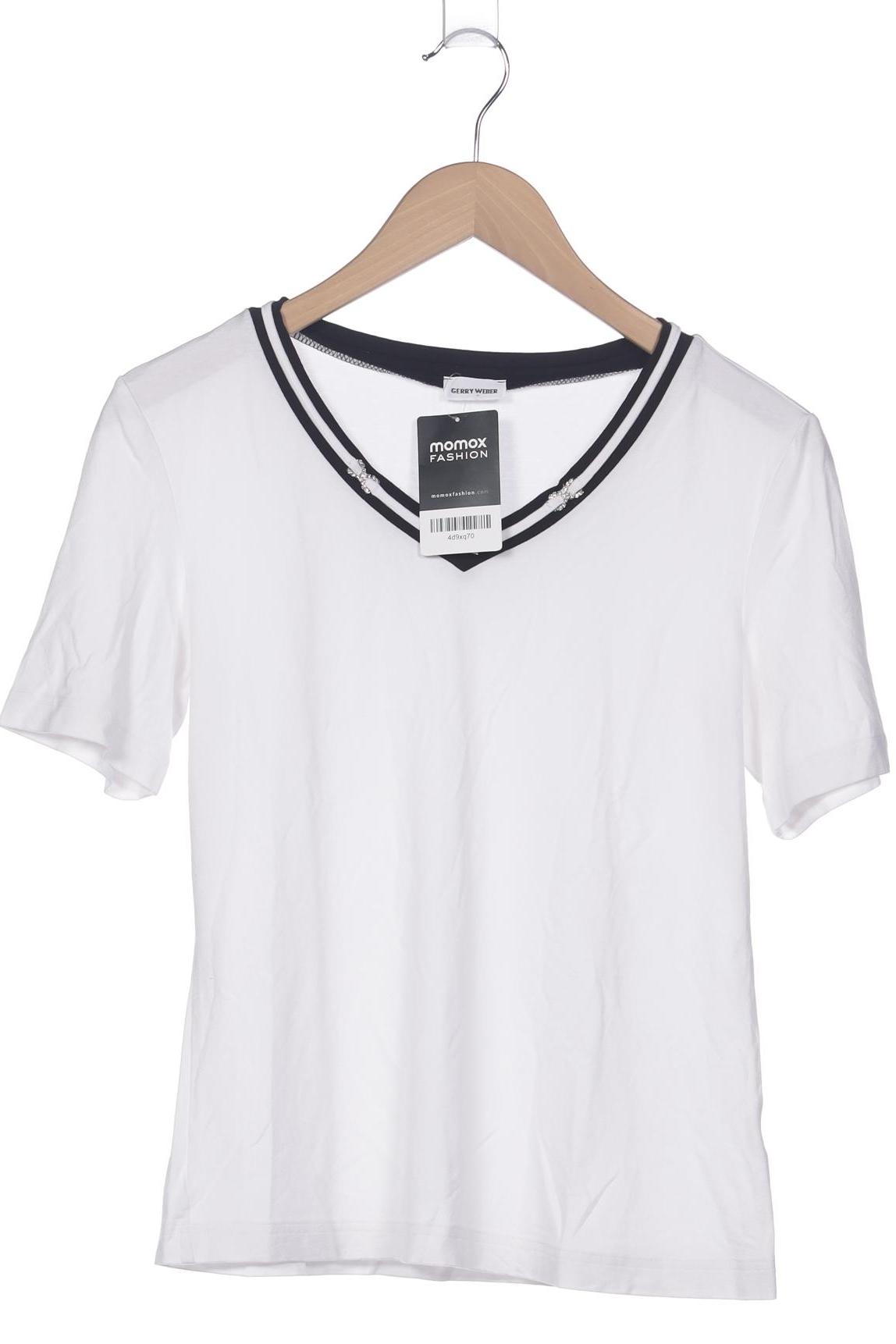 

Gerry Weber Damen T-Shirt, weiß, Gr. 38