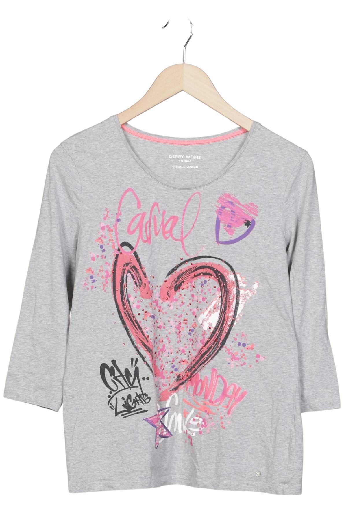 

Gerry Weber Damen Langarmshirt, grau, Gr. 38