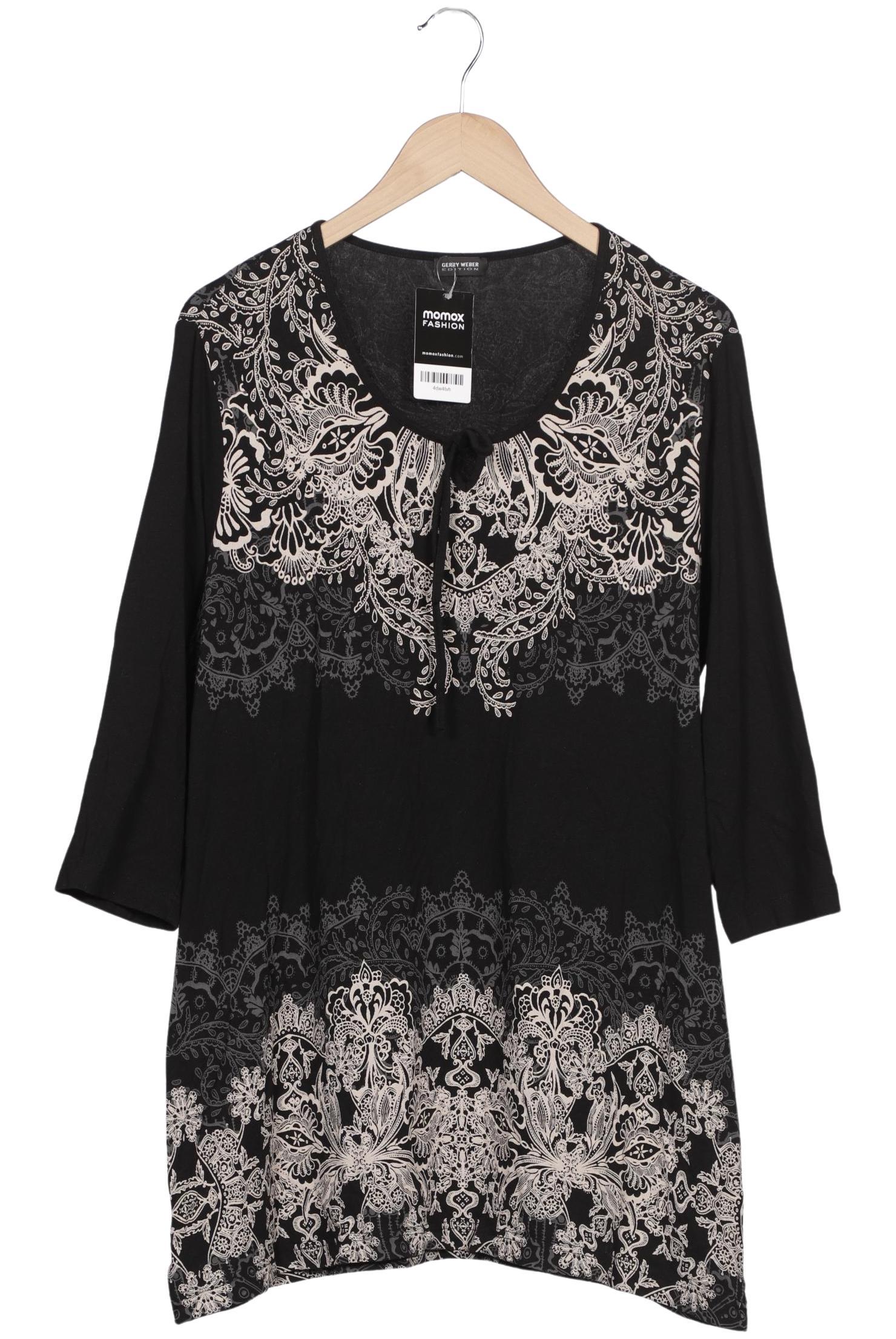 

Gerry Weber Damen Langarmshirt, schwarz, Gr. 46