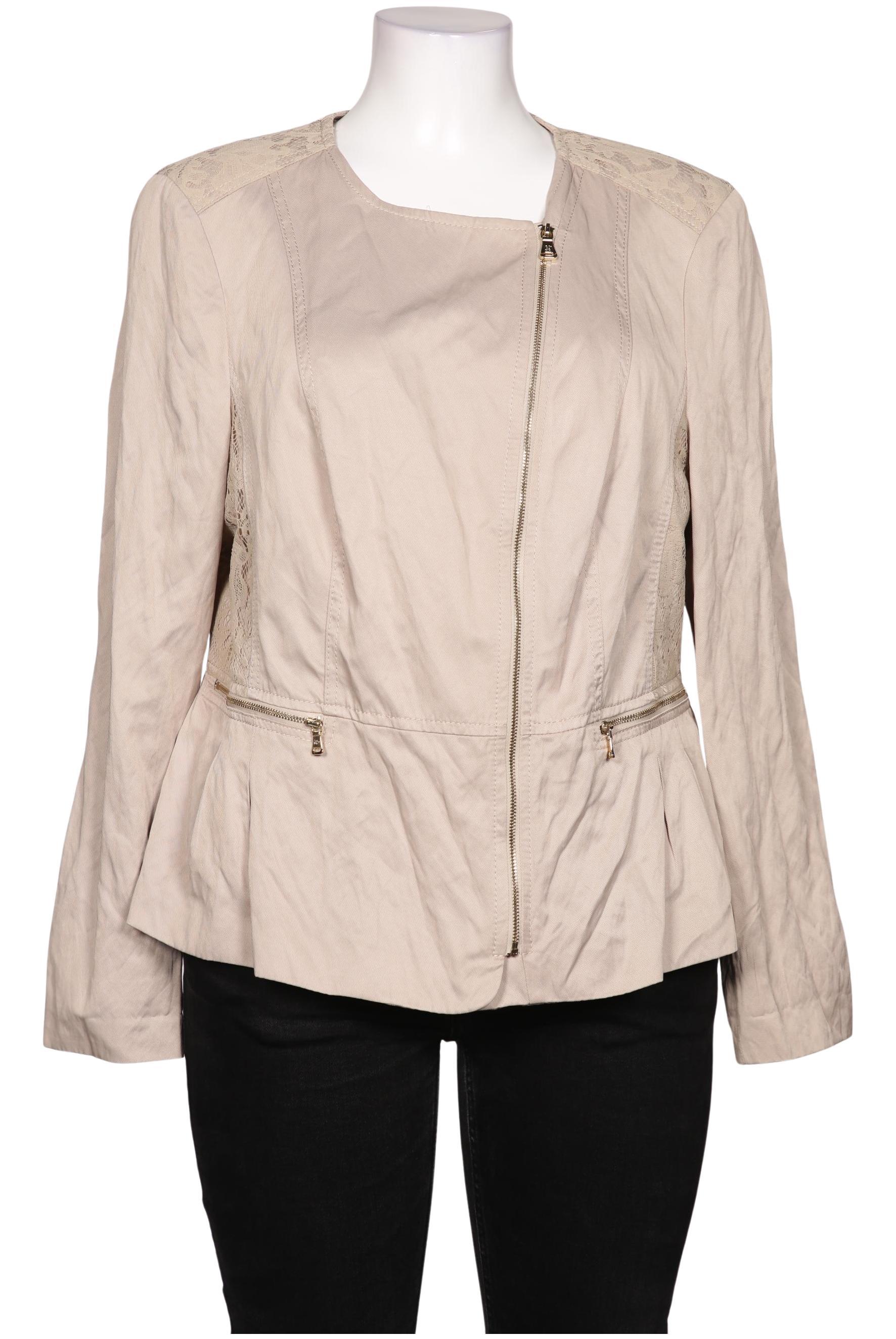 

Gerry Weber Damen Jacke, beige, Gr. 46
