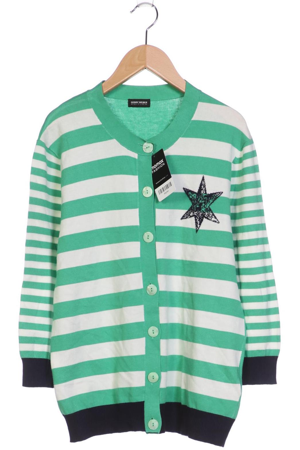 

Gerry Weber Damen Strickjacke, grün, Gr. 42