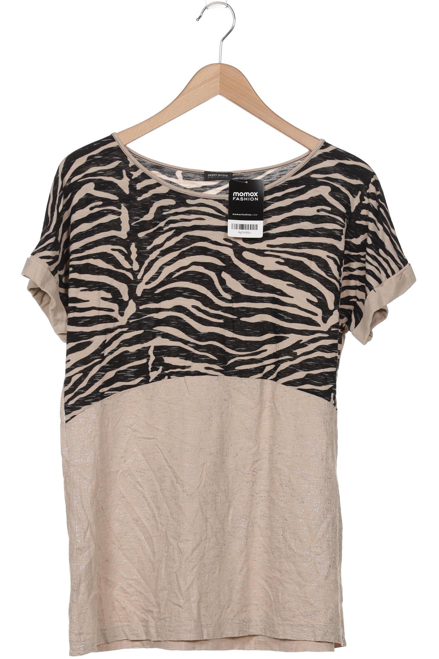 

Gerry Weber Damen T-Shirt, beige, Gr. 40