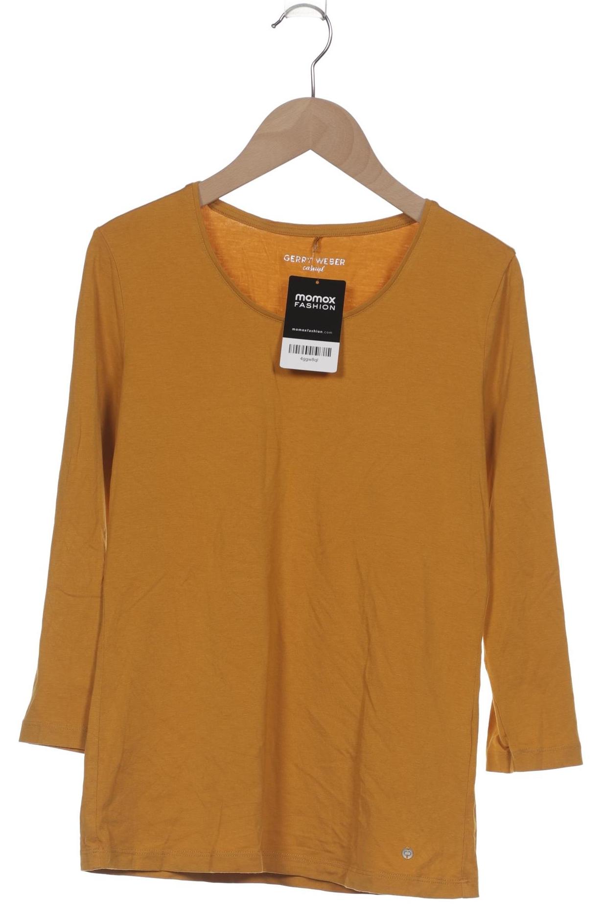 

Gerry Weber Damen Langarmshirt, gelb, Gr. 36
