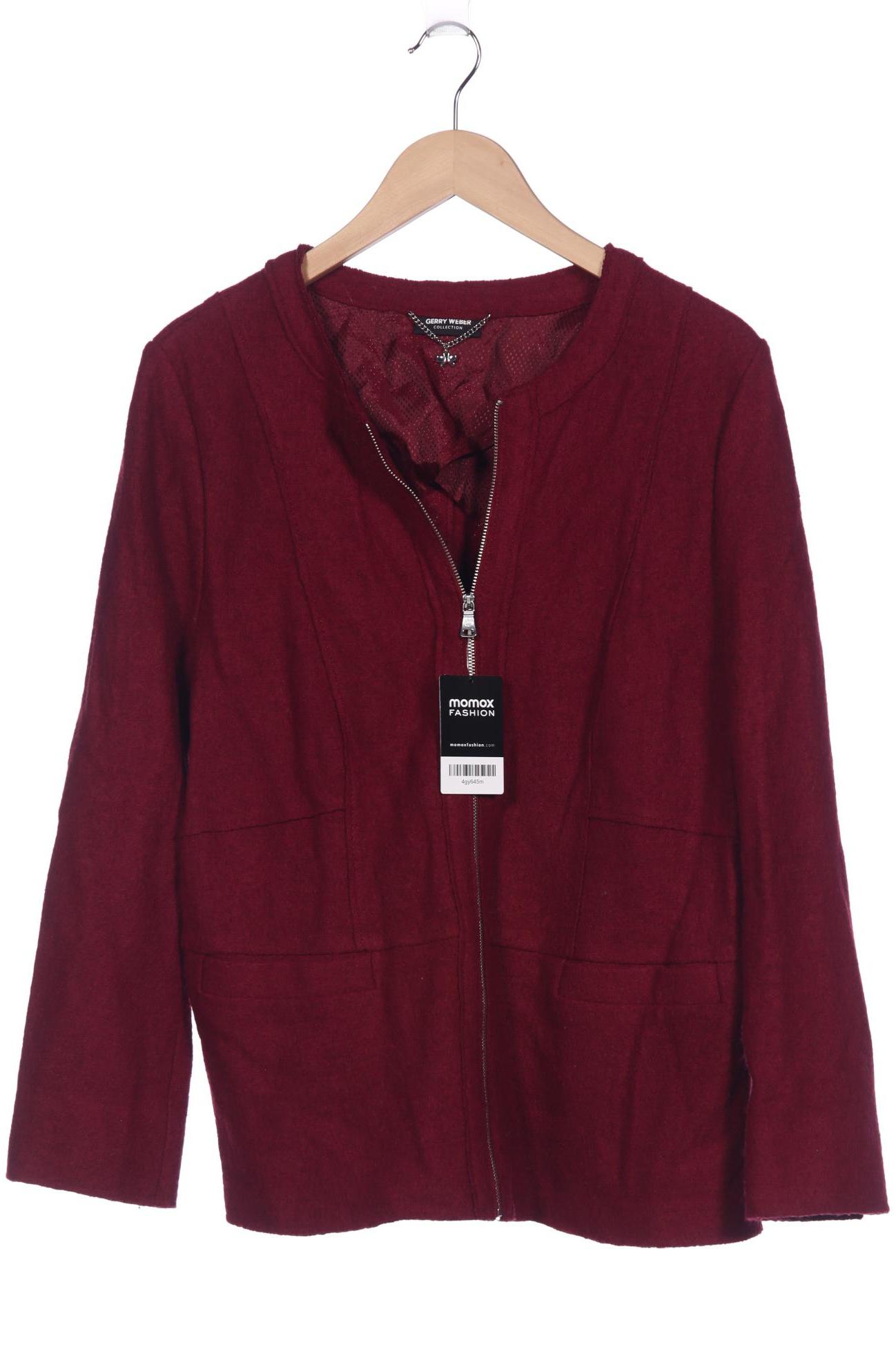 

Gerry Weber Damen Jacke, bordeaux, Gr. 48