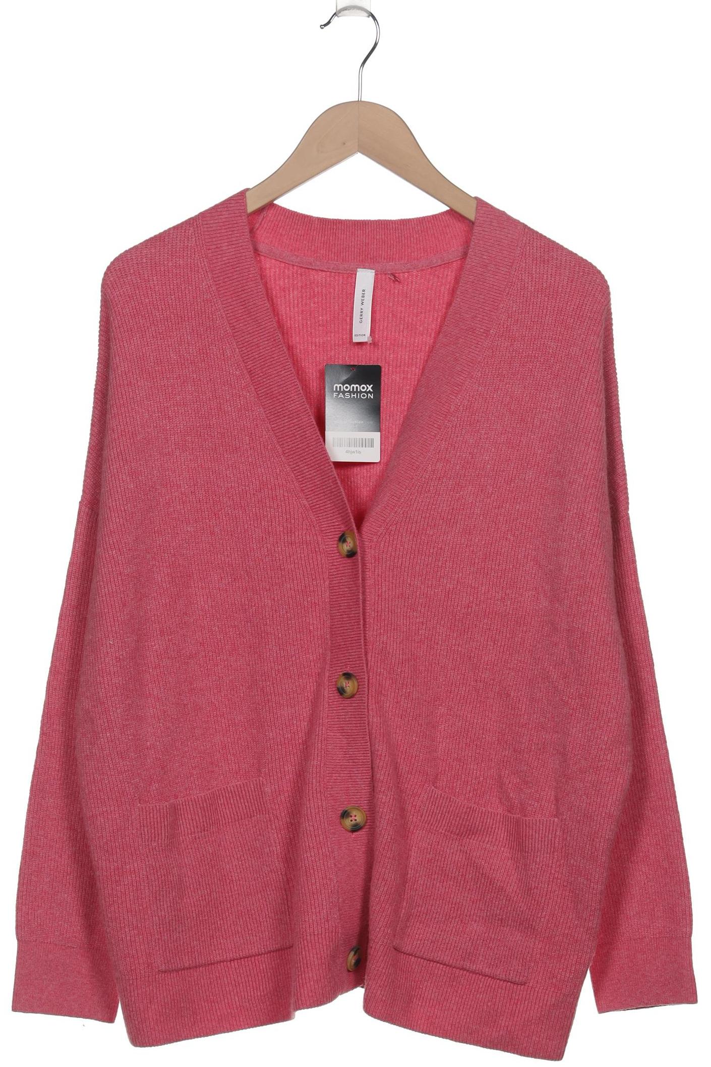 

Gerry Weber Damen Strickjacke, pink, Gr. 48