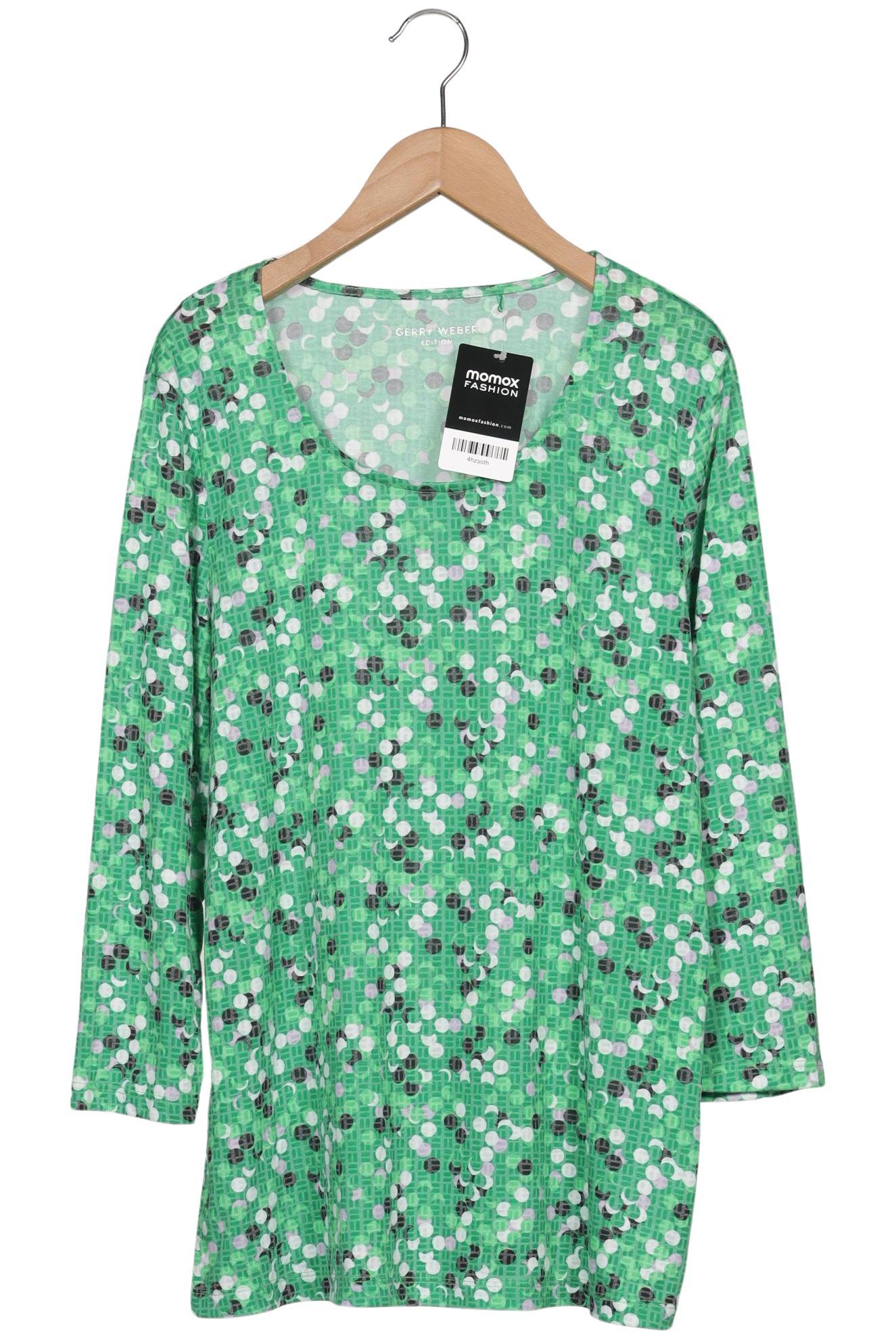 

Gerry Weber Damen Langarmshirt, grün, Gr. 42