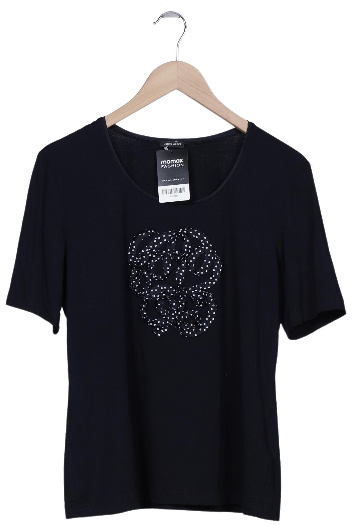 

Gerry Weber Damen T-Shirt, marineblau, Gr. 42