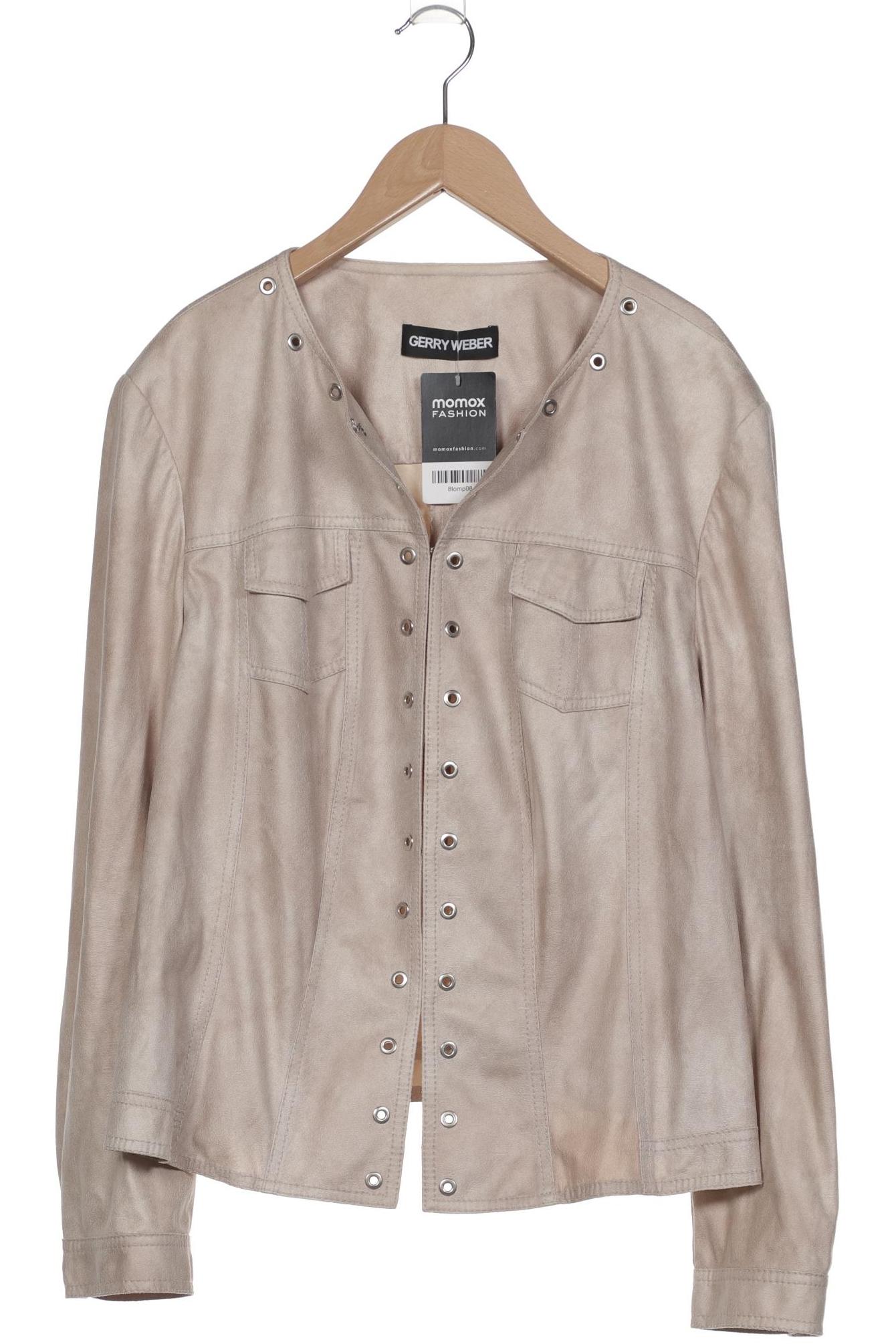 

Gerry Weber Damen Jacke, beige, Gr. 48
