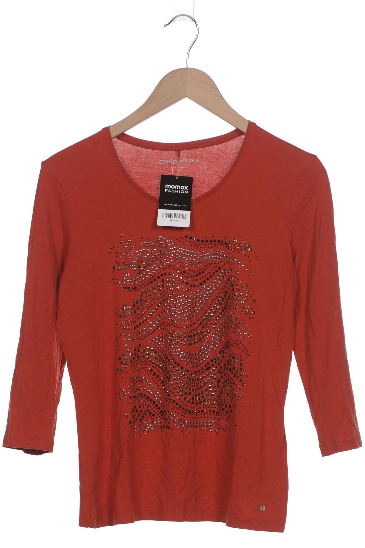 

Gerry Weber Damen Langarmshirt, rot, Gr. 38