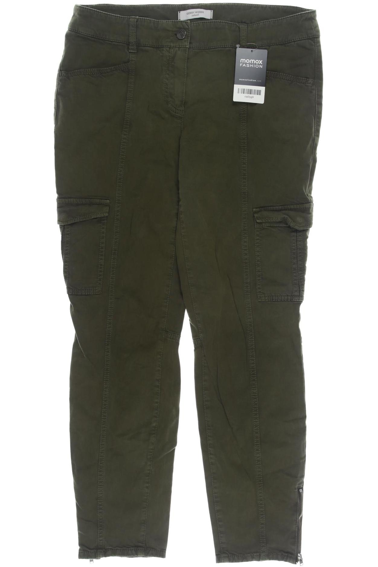 

Gerry Weber Damen Stoffhose, grün, Gr. 40