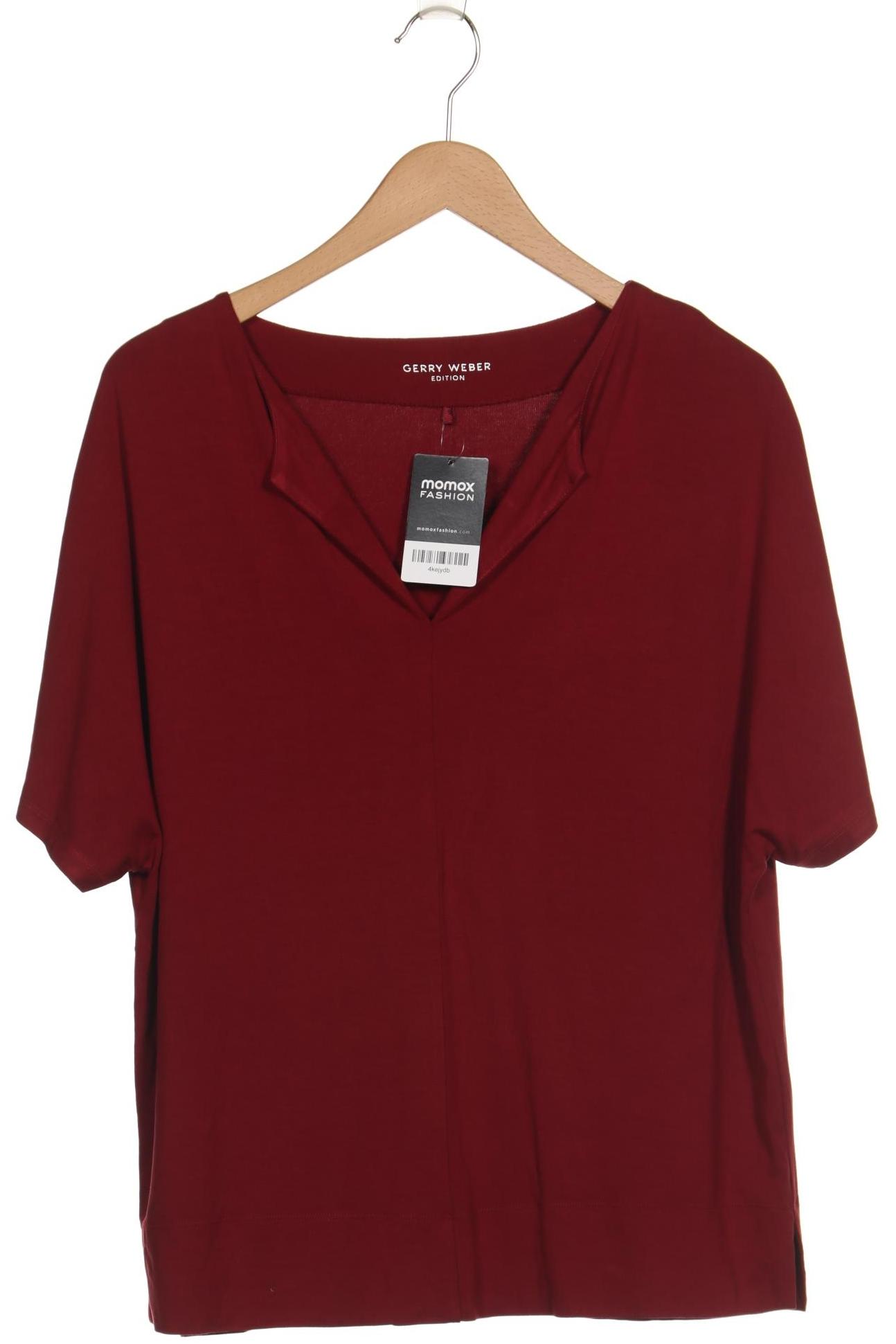 

Gerry Weber Damen T-Shirt, bordeaux, Gr. 44