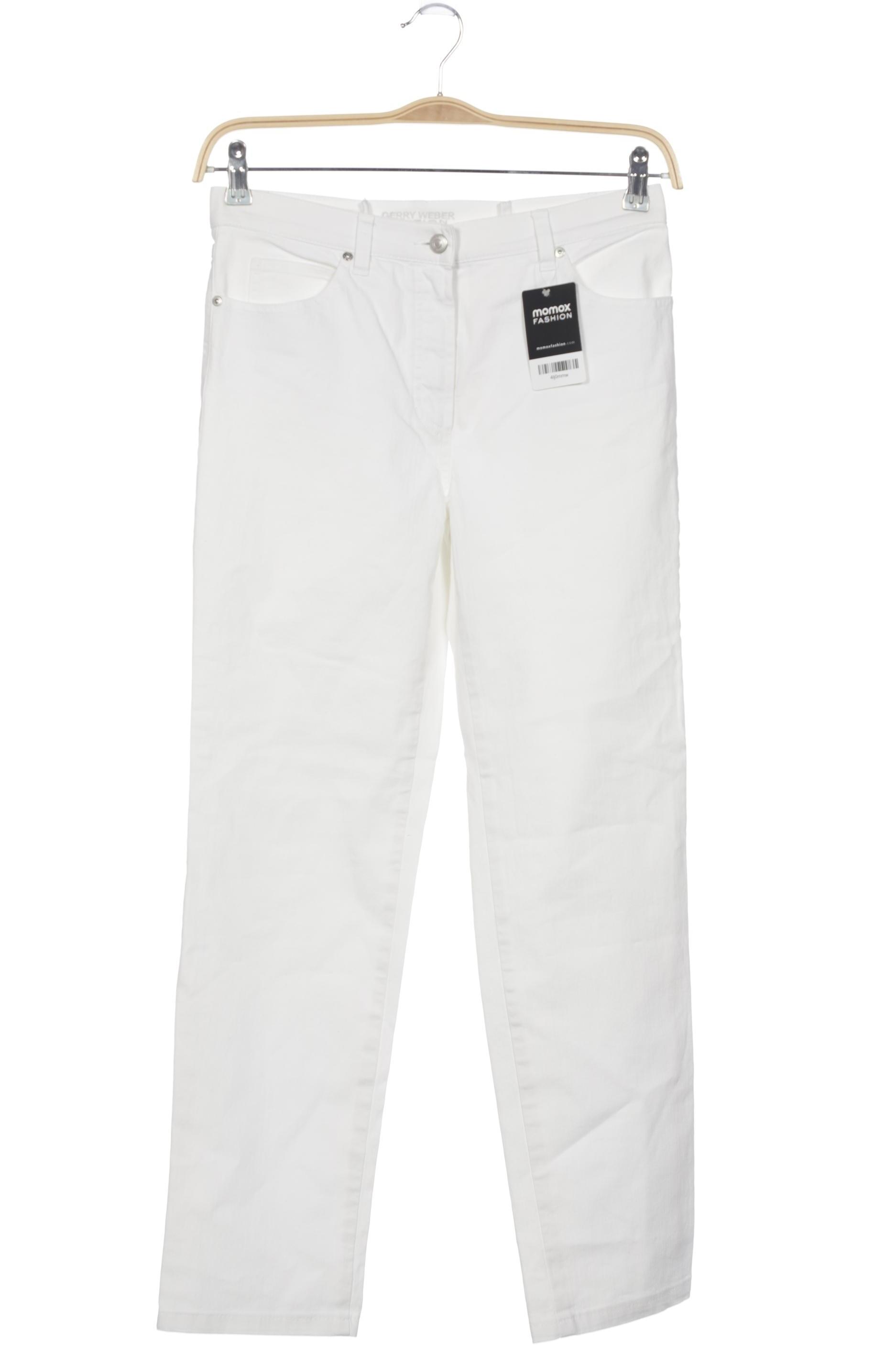 

Gerry Weber Damen Jeans, weiß, Gr. 29