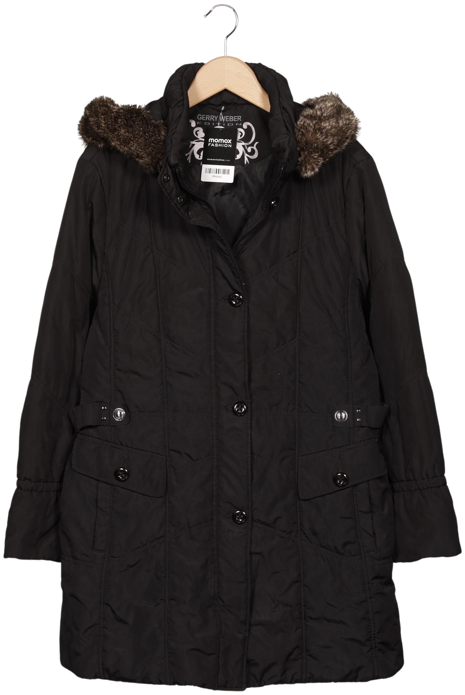 

Gerry Weber Damen Mantel, schwarz, Gr. 42