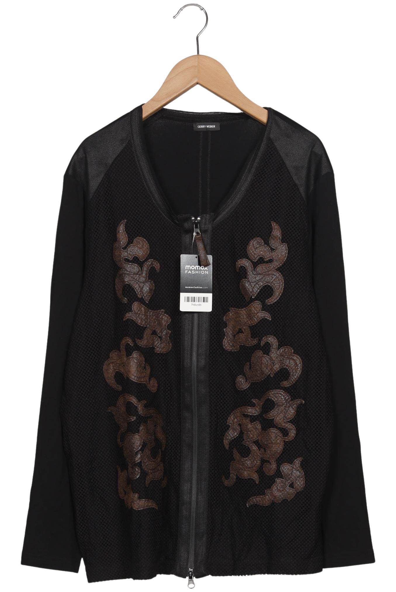 

Gerry Weber Damen Strickjacke, schwarz, Gr. 48