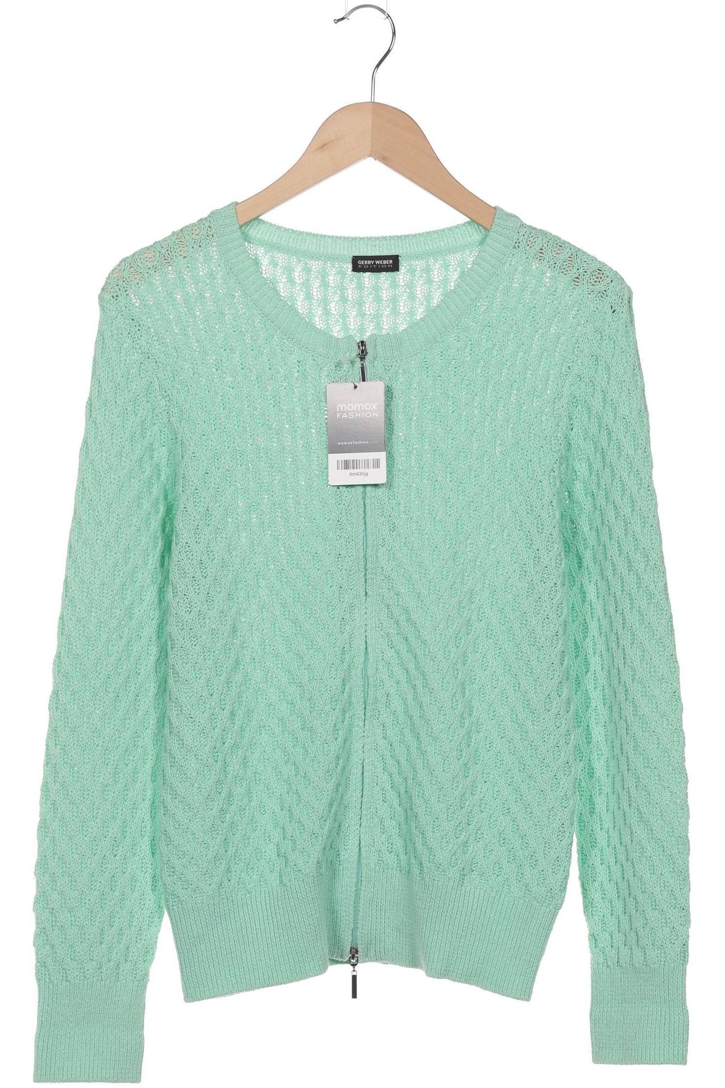 

Gerry Weber Damen Strickjacke, türkis, Gr. 40
