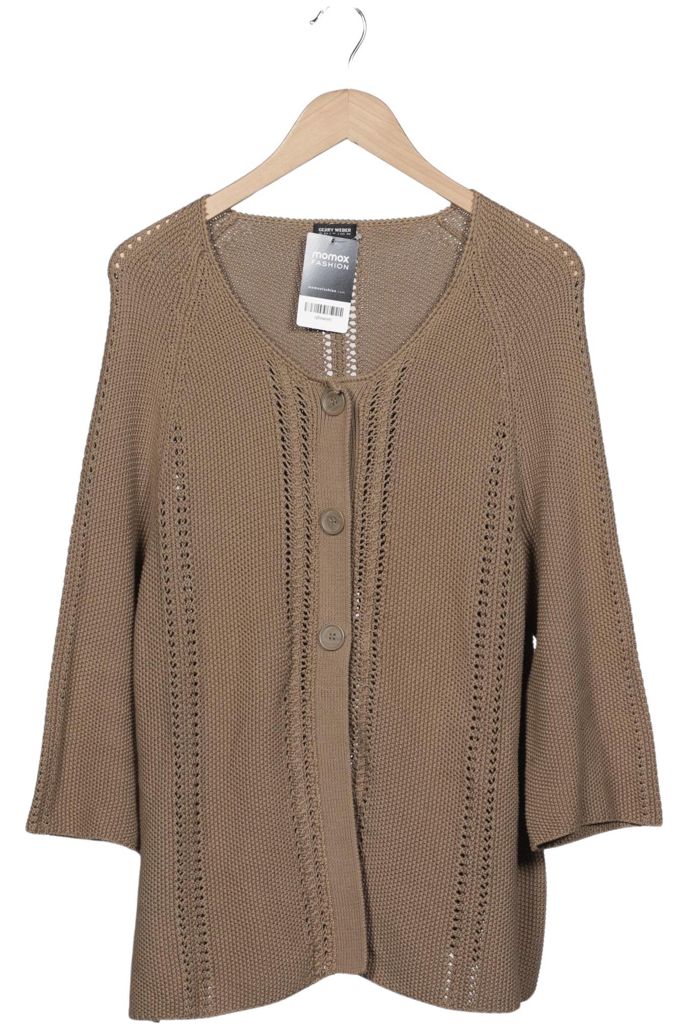 

Gerry Weber Damen Strickjacke, braun, Gr. 48