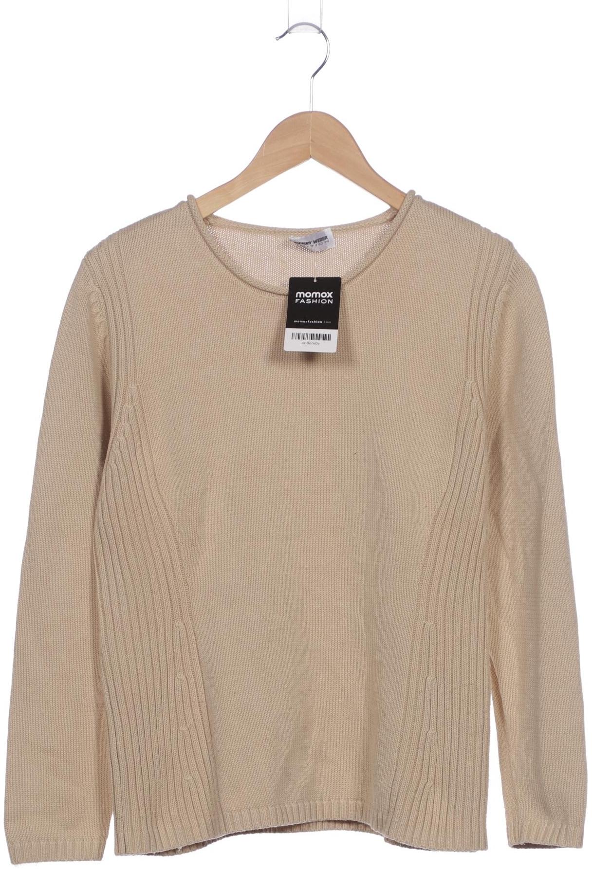 

Gerry Weber Damen Pullover, beige, Gr. 40