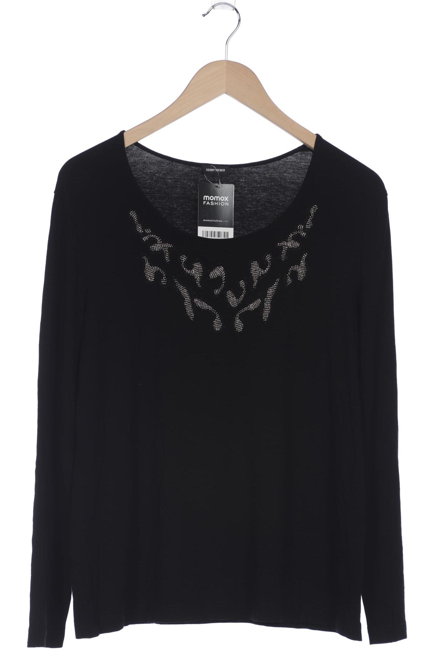 

Gerry Weber Damen Langarmshirt, schwarz, Gr. 44