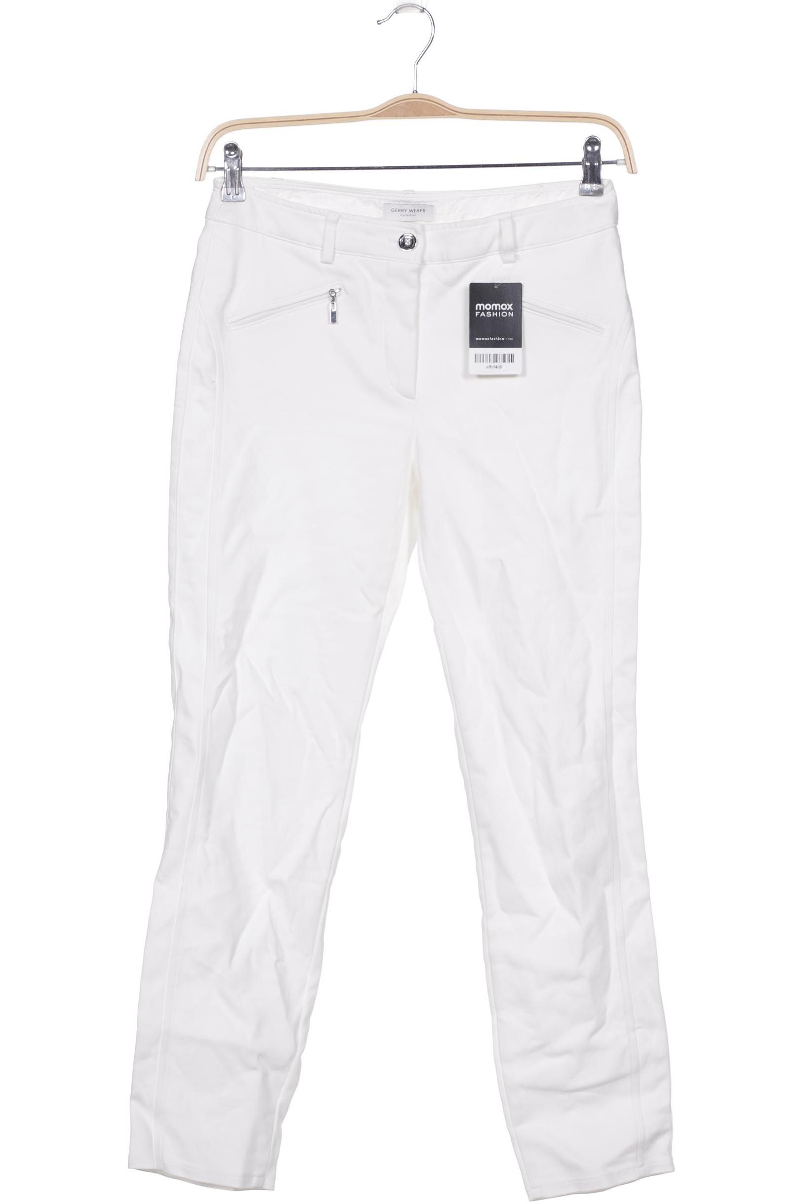 

Gerry Weber Damen Stoffhose, weiß, Gr. 29