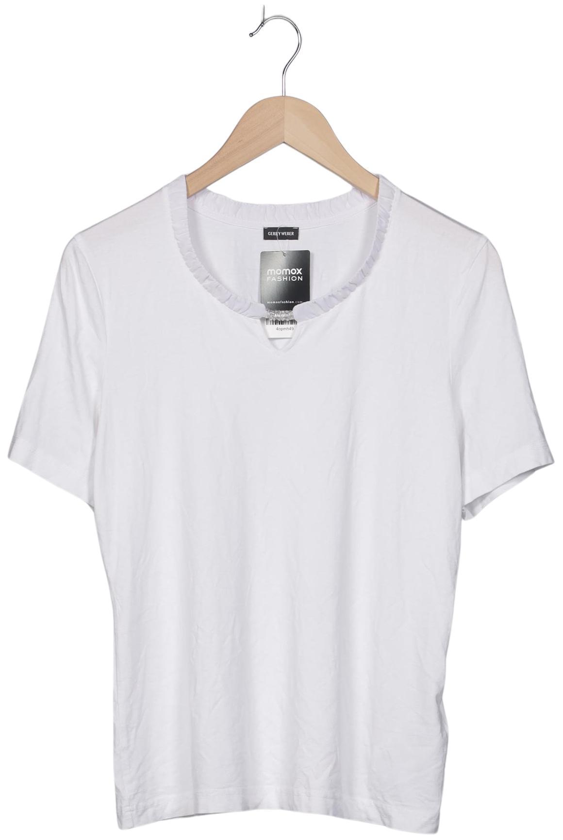 

Gerry Weber Damen T-Shirt, weiß, Gr. 40