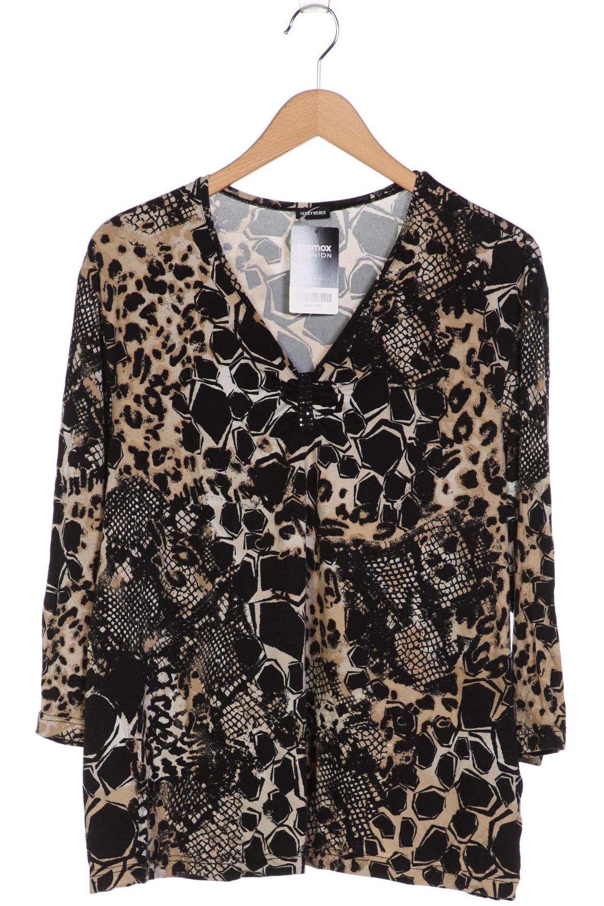 

Gerry Weber Damen Langarmshirt, schwarz, Gr. 48