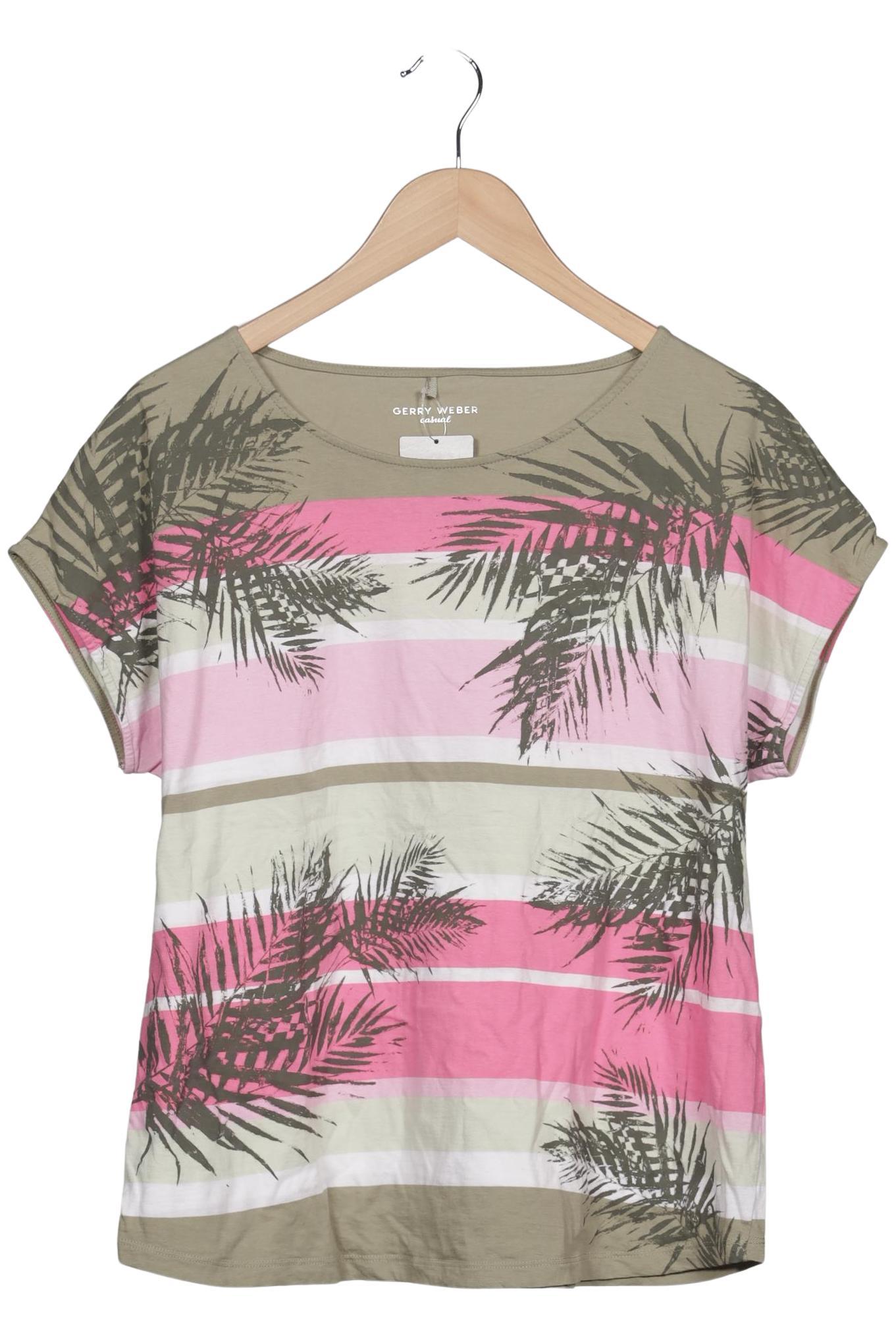 

Gerry Weber Damen T-Shirt, mehrfarbig, Gr. 42