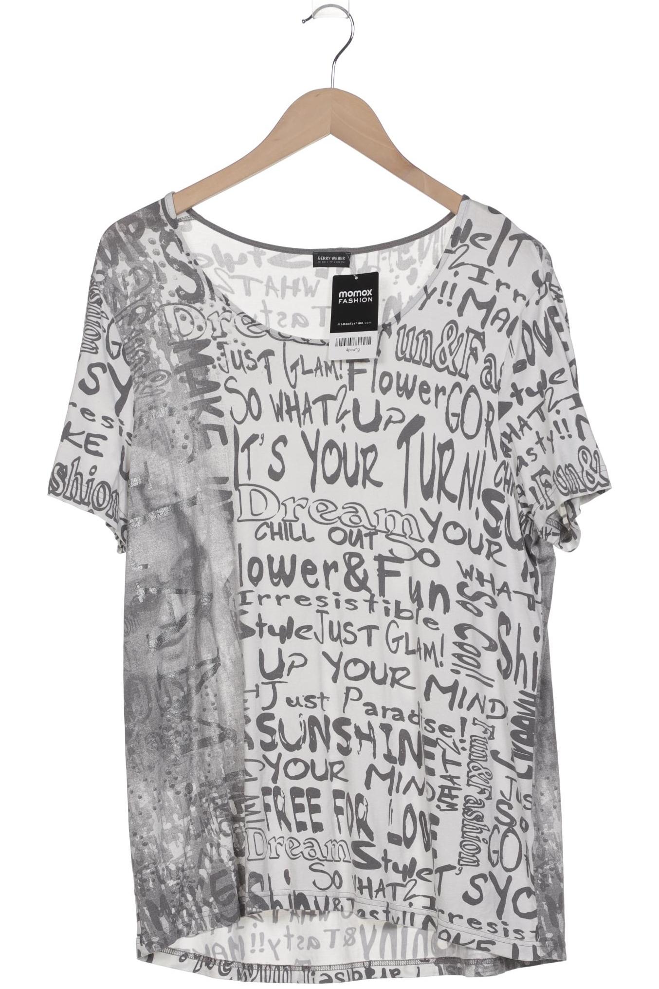 

Gerry Weber Damen T-Shirt, weiß, Gr. 44