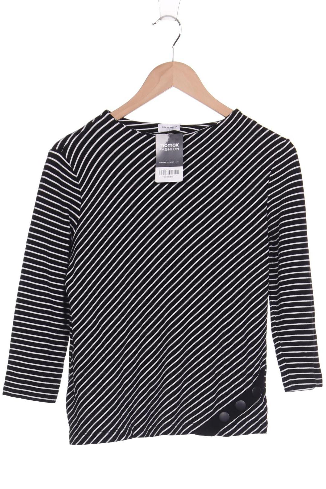

Gerry Weber Damen Langarmshirt, schwarz, Gr. 38