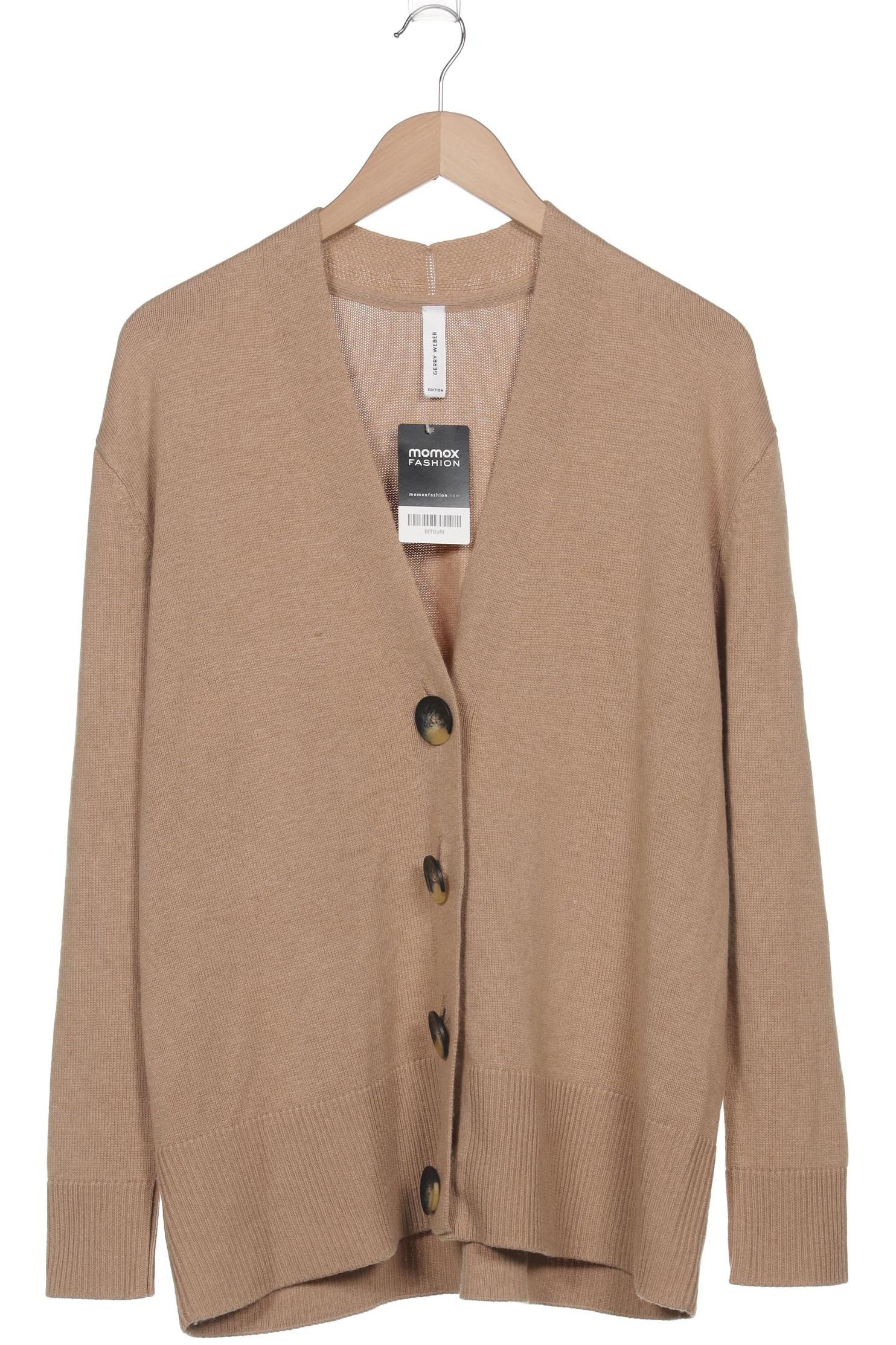 

Gerry Weber Damen Strickjacke, beige, Gr. 40
