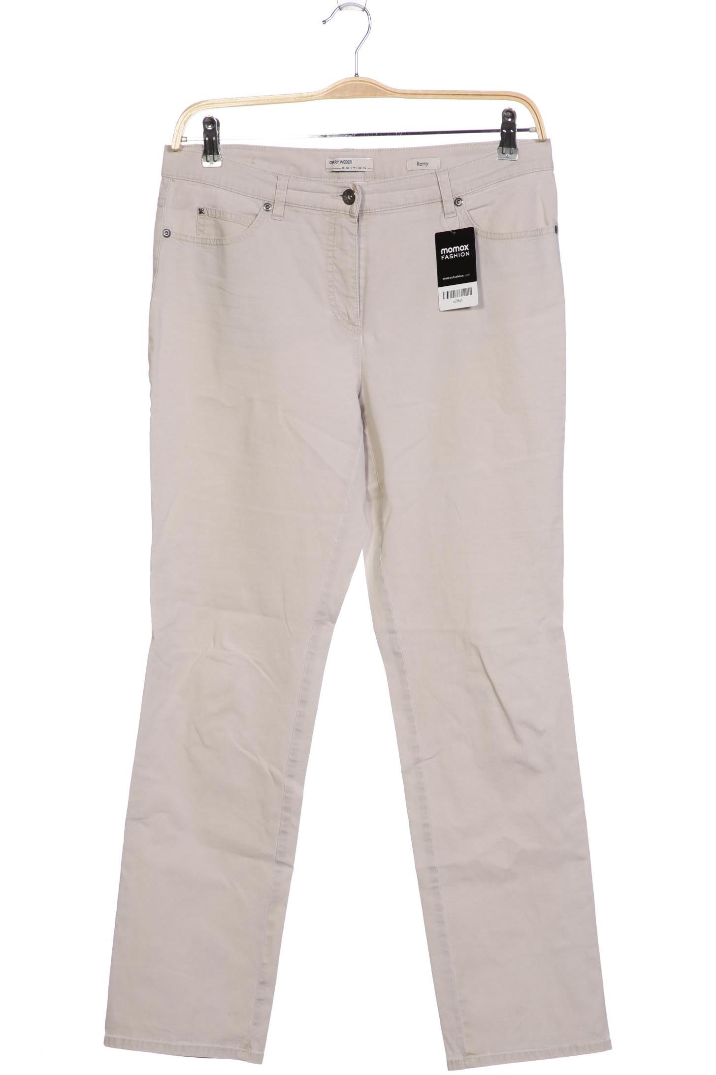 

Gerry Weber Damen Jeans, cremeweiß, Gr. 34