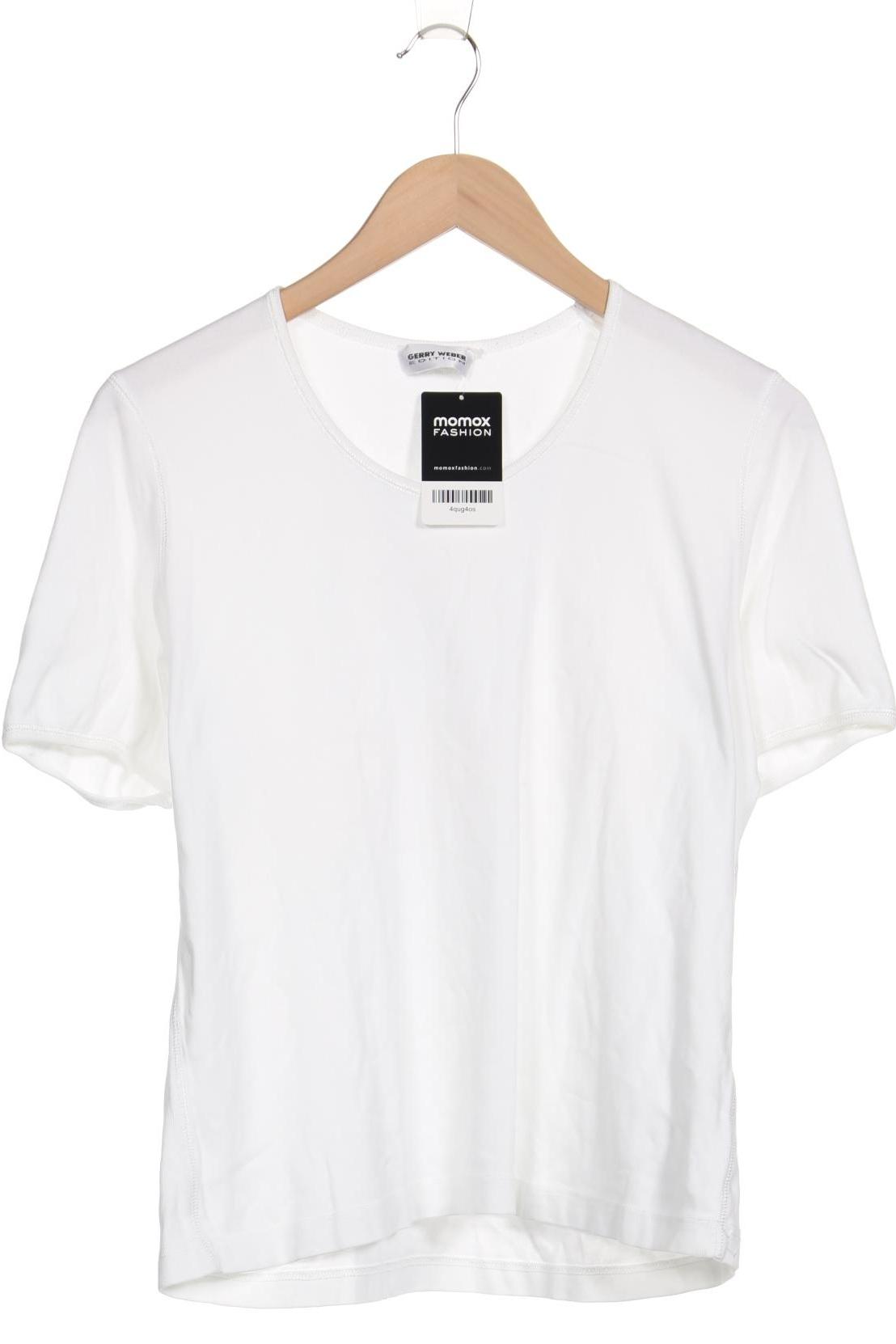 

Gerry Weber Damen T-Shirt, weiß, Gr. 46