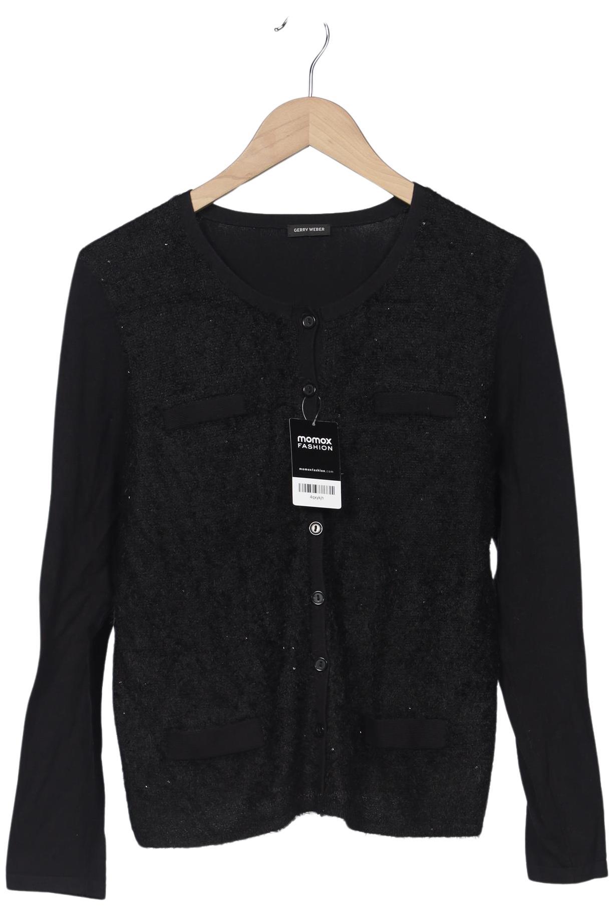 

Gerry Weber Damen Strickjacke, schwarz, Gr. 38