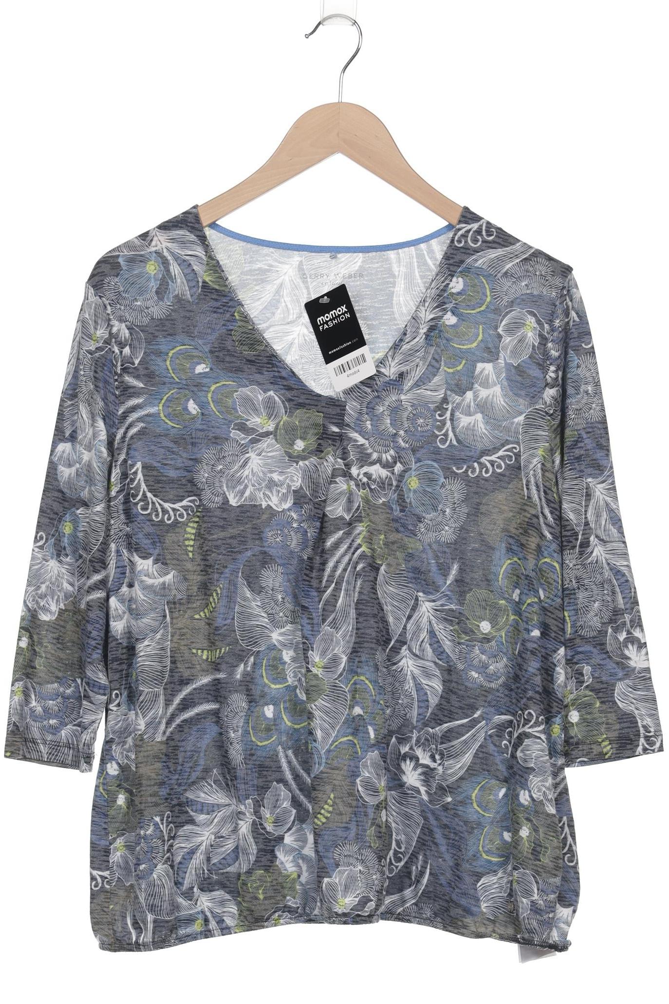 

Gerry Weber Damen Langarmshirt, blau, Gr. 46