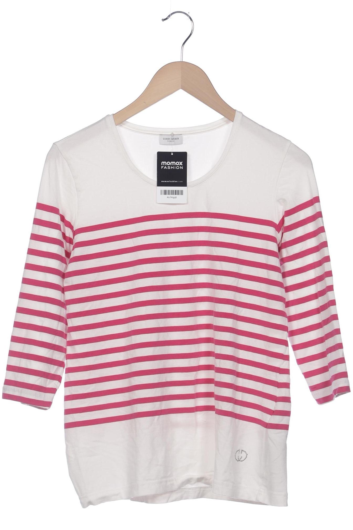 

Gerry Weber Damen Langarmshirt, weiß, Gr. 42