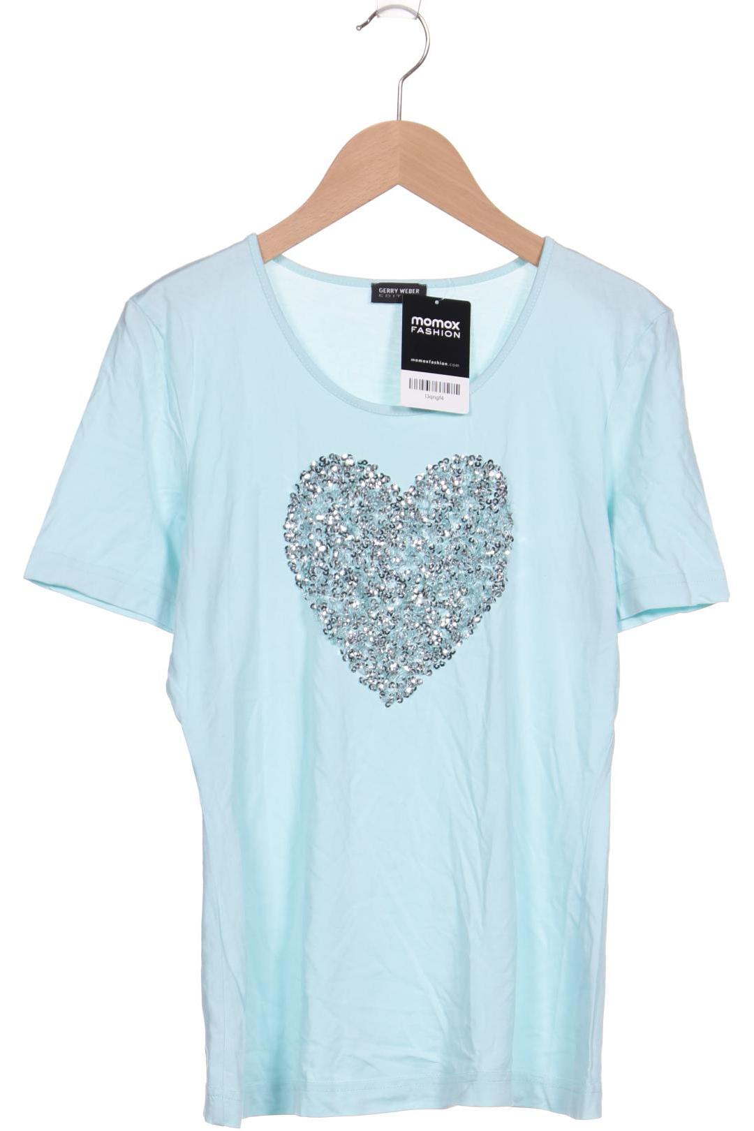 

Gerry Weber Damen T-Shirt, hellblau, Gr. 38