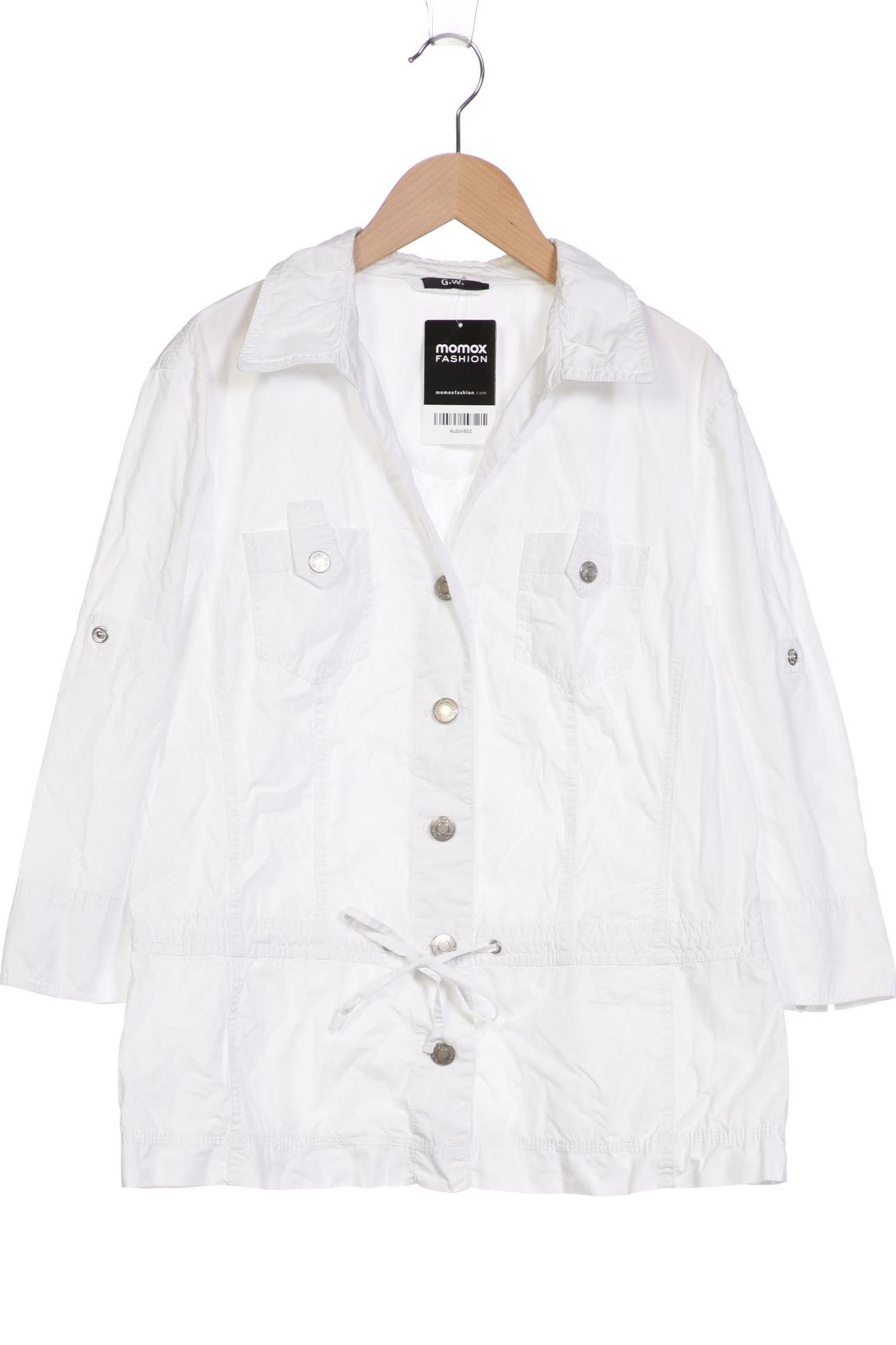 

Gerry Weber Damen Jacke, weiß, Gr. 42