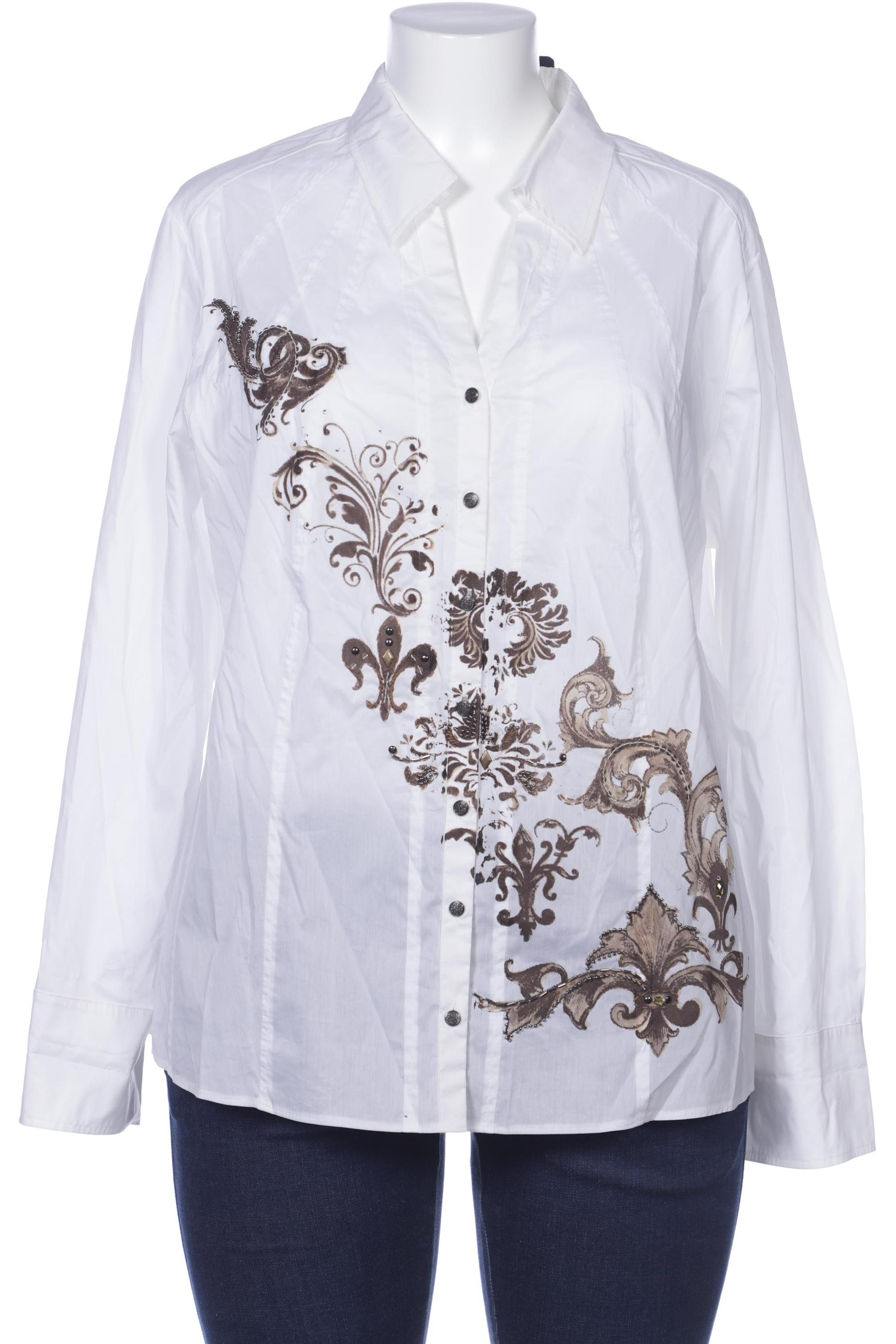 

Gerry Weber Damen Bluse, weiß, Gr. 48