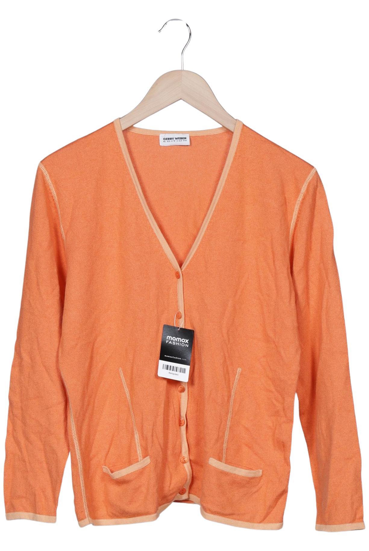 

Gerry Weber Damen Strickjacke, orange, Gr. 42