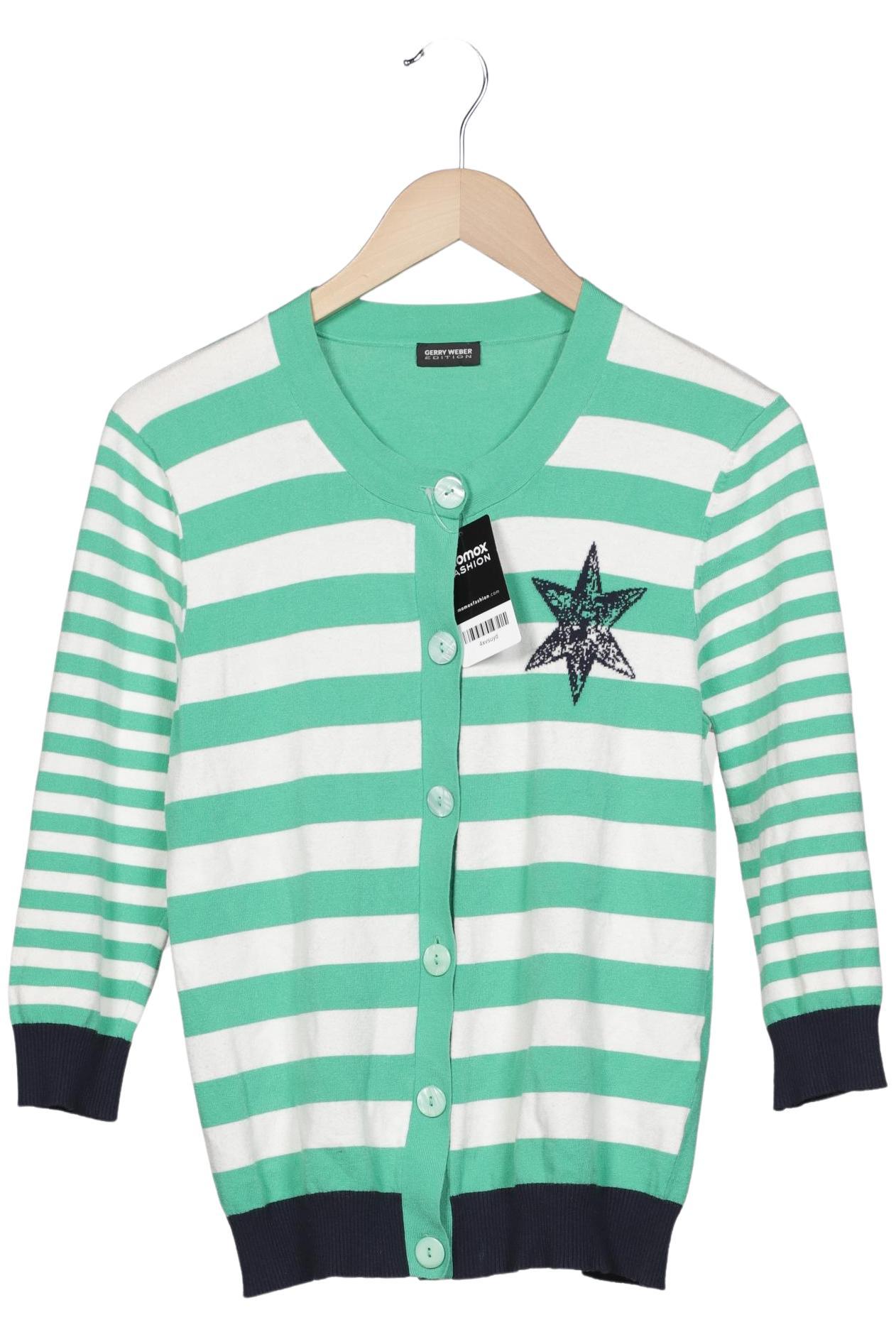 

Gerry Weber Damen Strickjacke, grün, Gr. 40