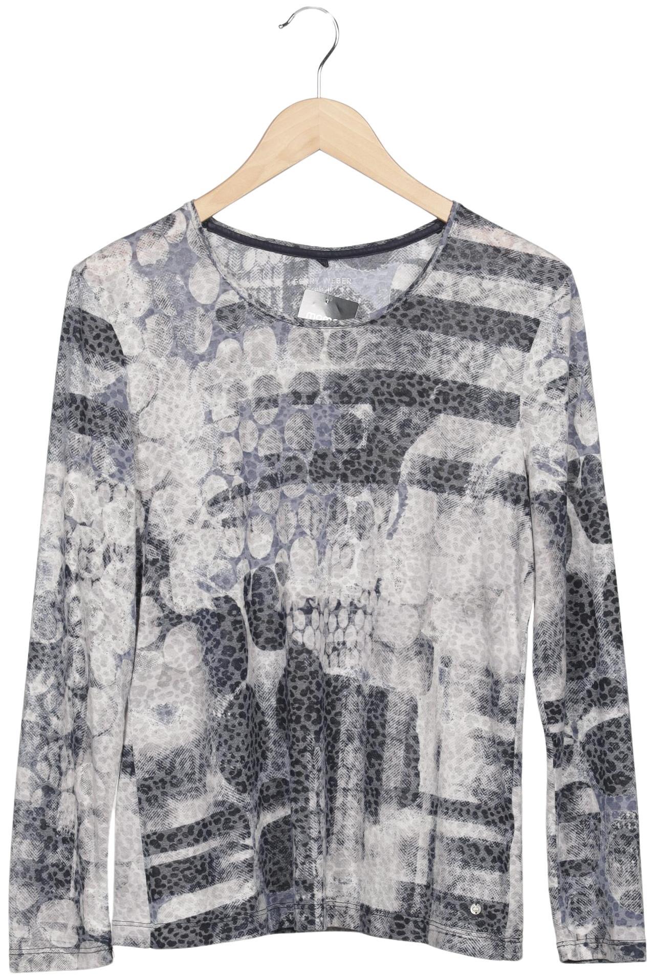 

Gerry Weber Damen Langarmshirt, grau, Gr. 42
