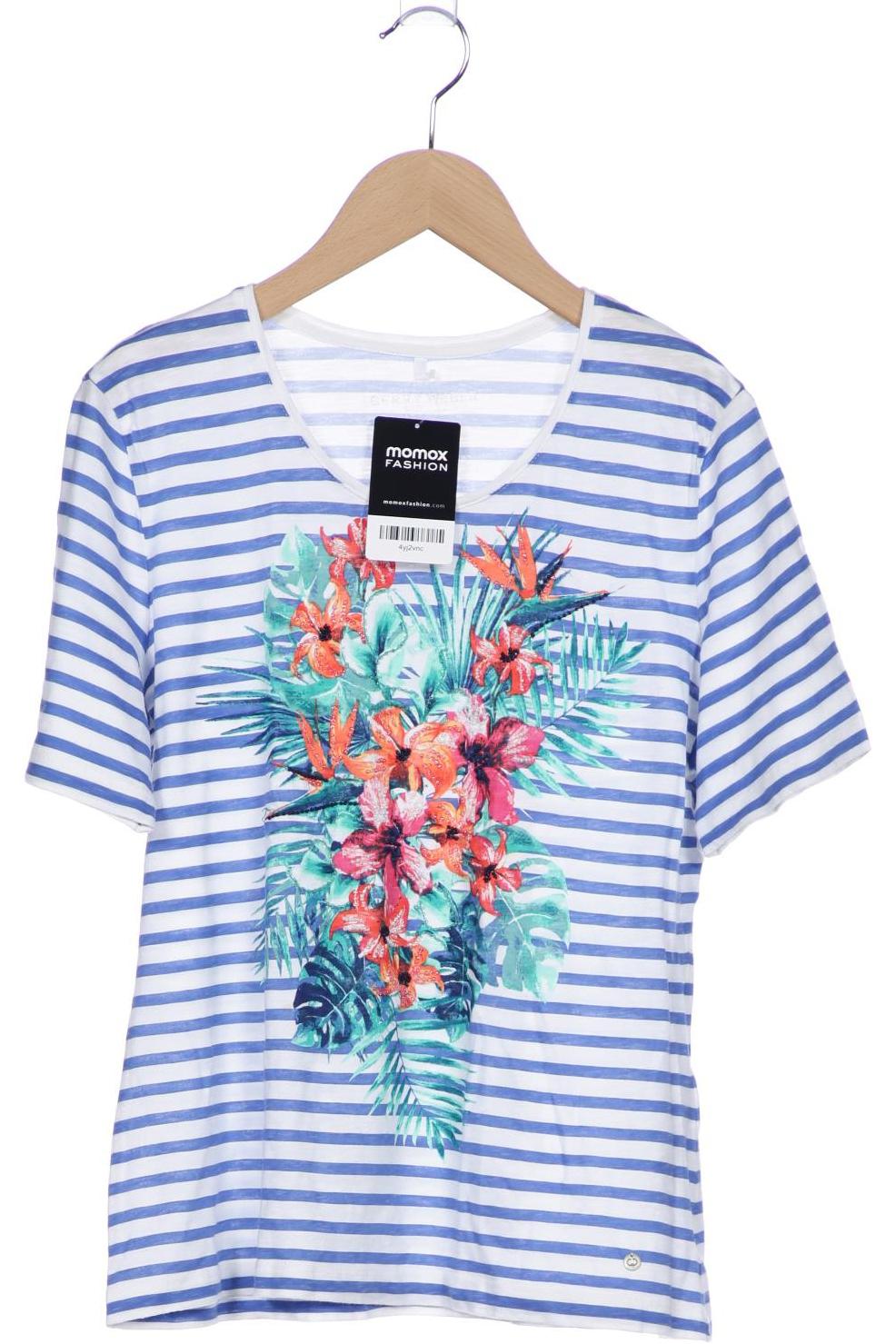 

Gerry Weber Damen T-Shirt, blau, Gr. 38