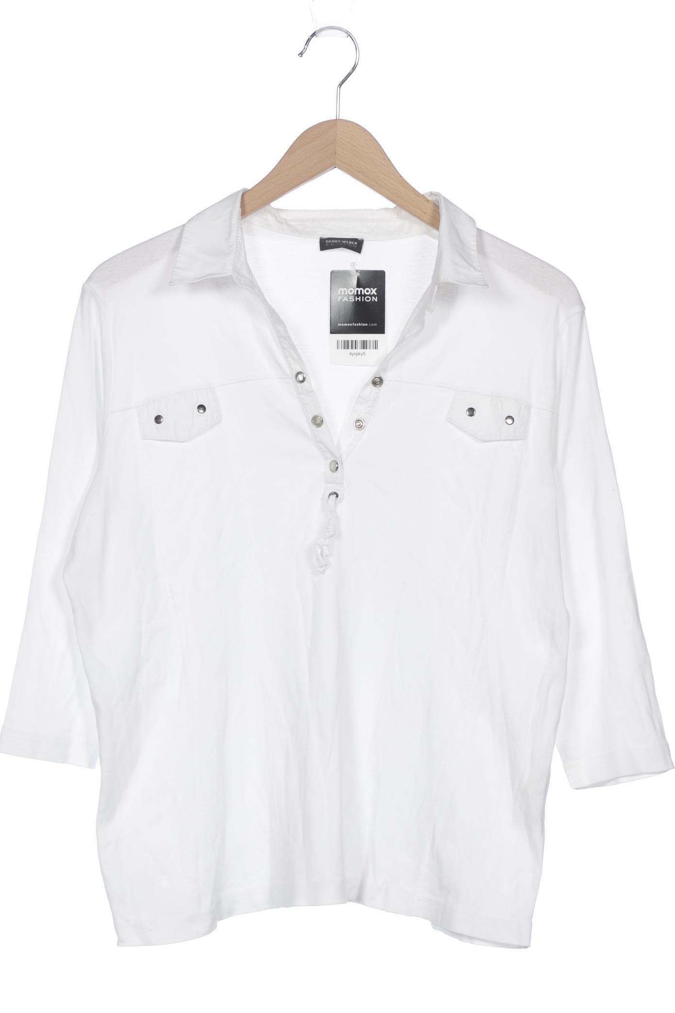 

Gerry Weber Damen Poloshirt, weiß, Gr. 44