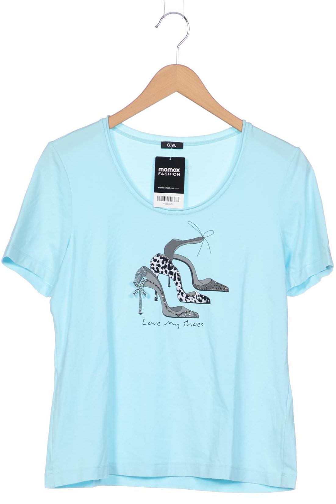 

Gerry Weber Damen T-Shirt, hellblau, Gr. 42