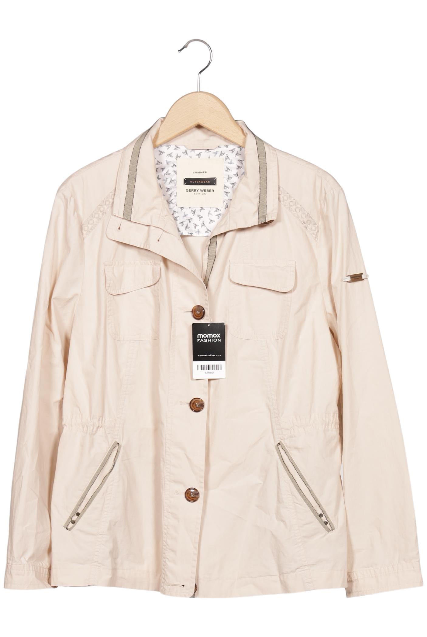

Gerry Weber Damen Jacke, beige, Gr. 42