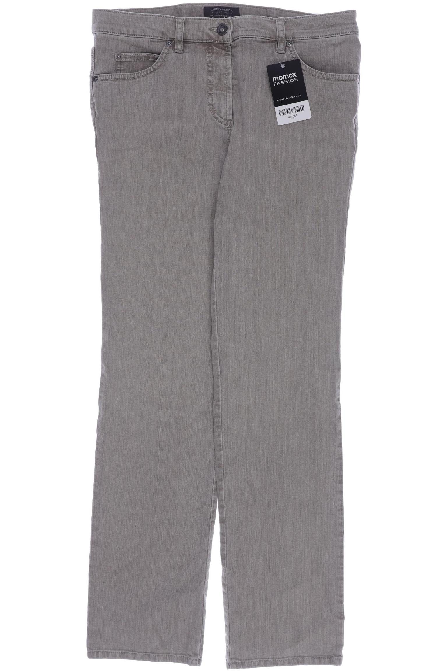 

Gerry Weber Damen Stoffhose, beige, Gr. 30